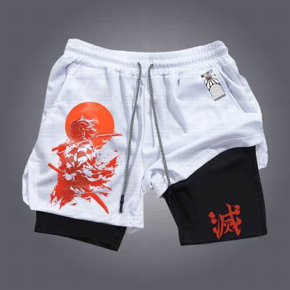 Unisex Casual Anime Streetwear Shorts 丨Demon Slayer