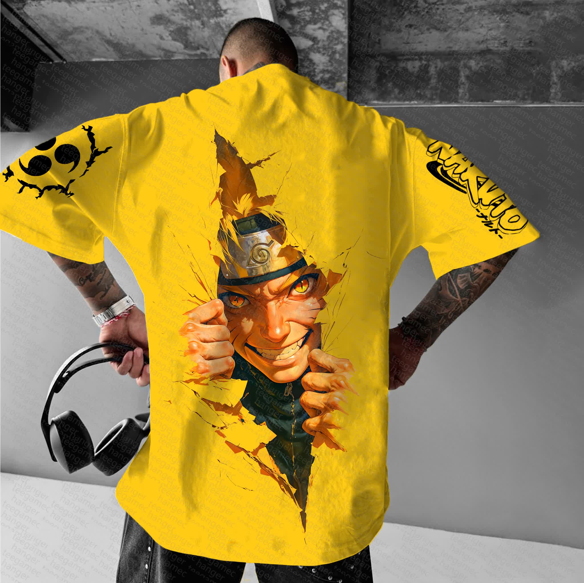 Unisex  "NARUTO" Anime Inspired Vintage T-Shirt