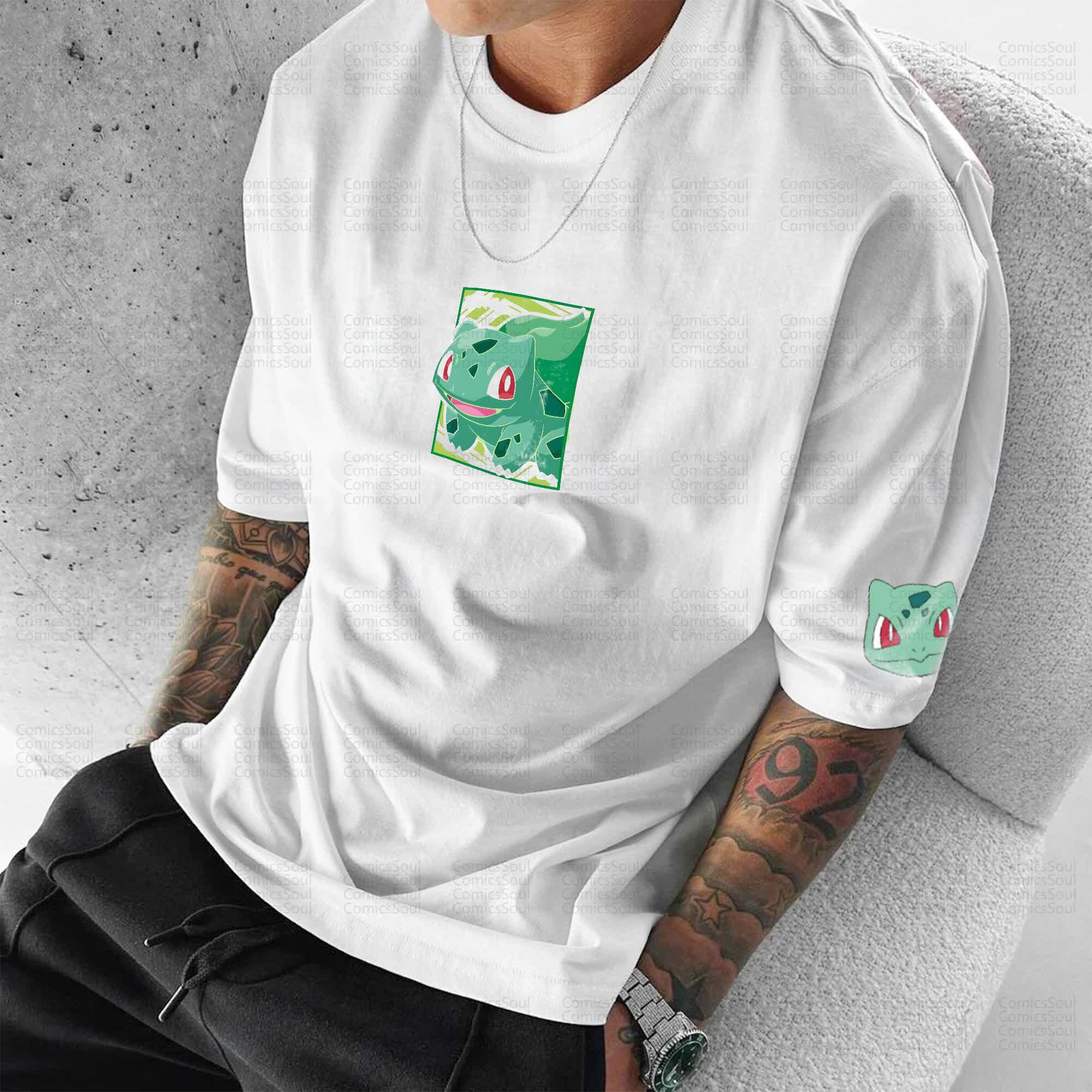 Unisex Anime Inspired Vintage T-Shirt丨Pokémon