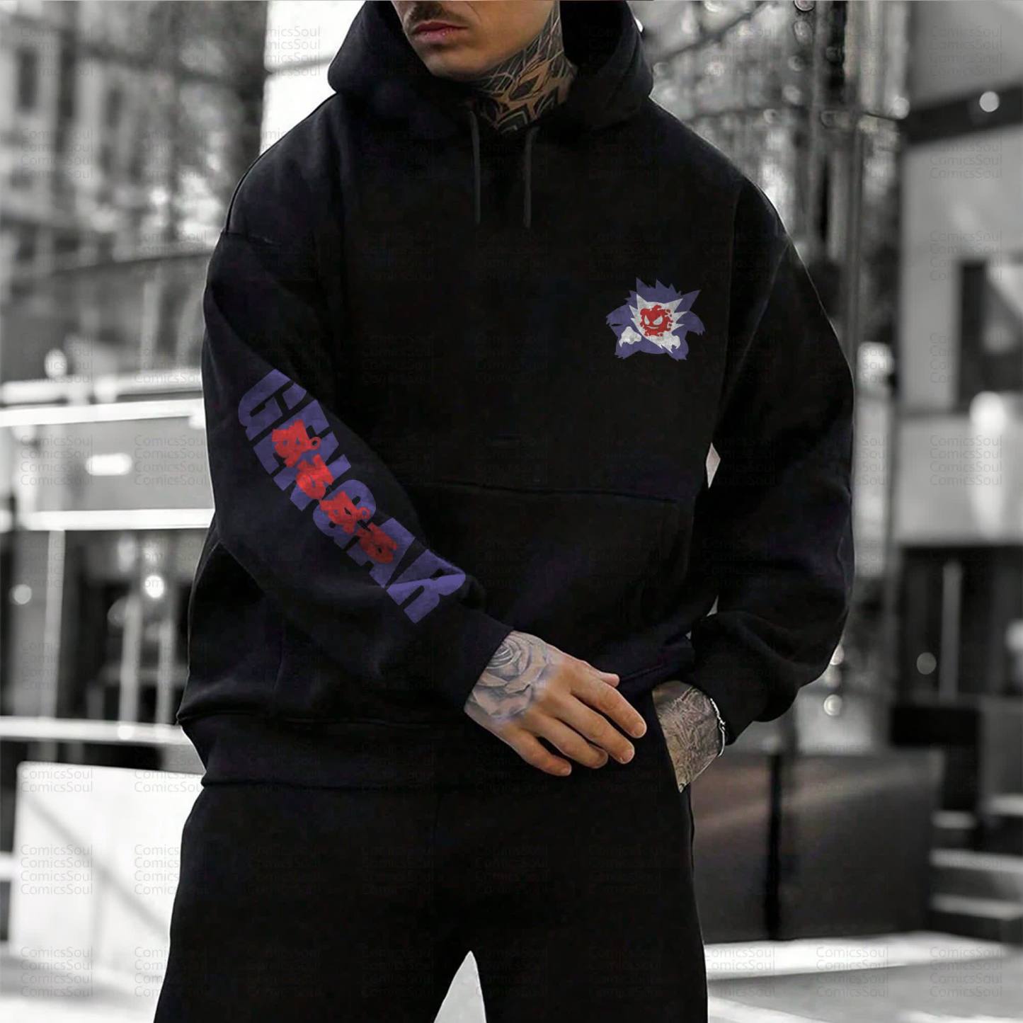 Unisex “Pokémon” Anime Graphic Streetwear Vintage Hoodie