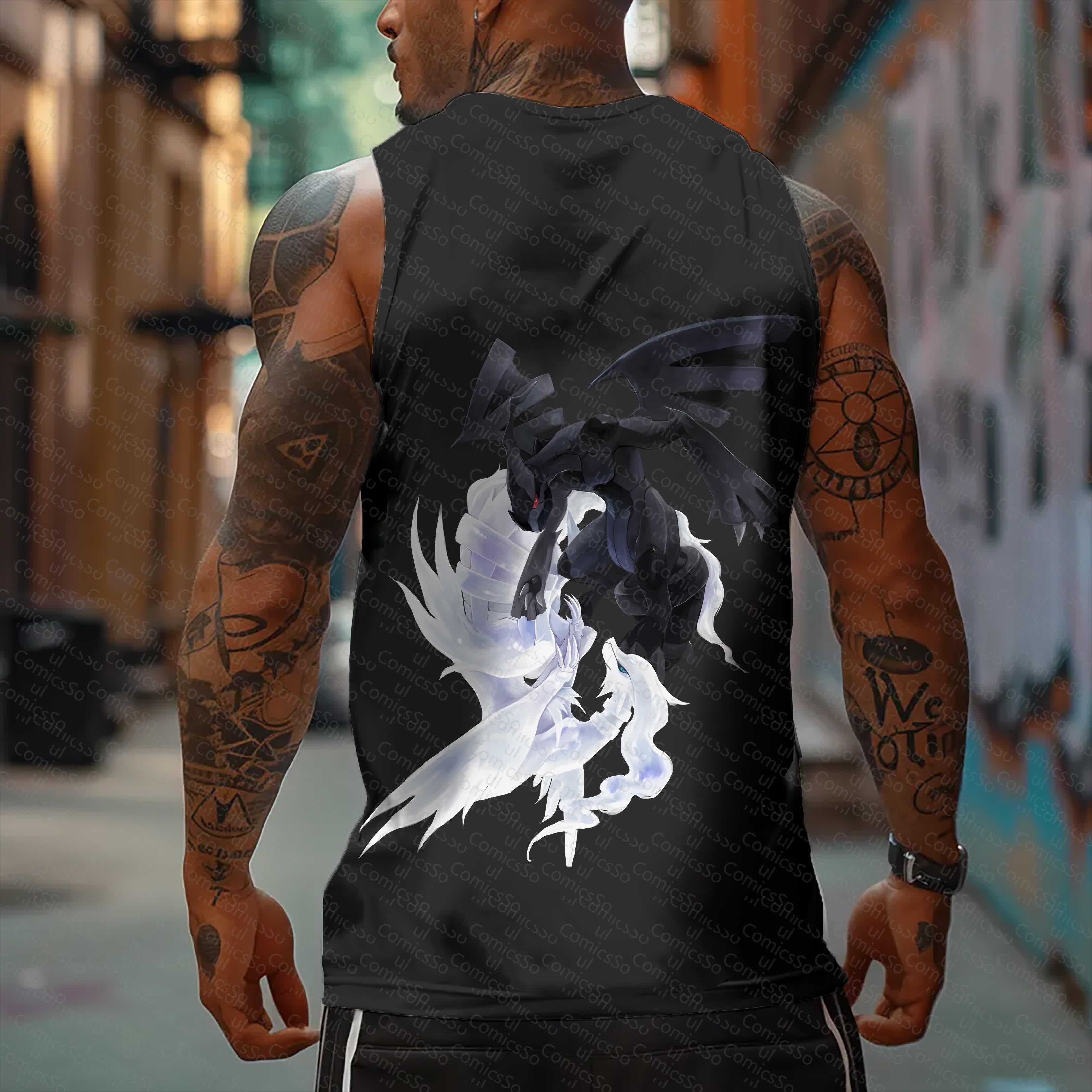 Unisex  “Pokémon” Casual Anime  Tank Top