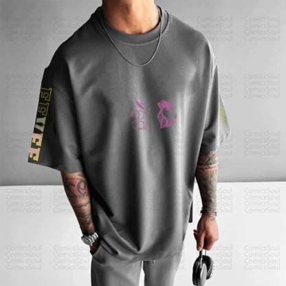 Unisex Anime Inspired Vintage T-Shirt丨Pokémon