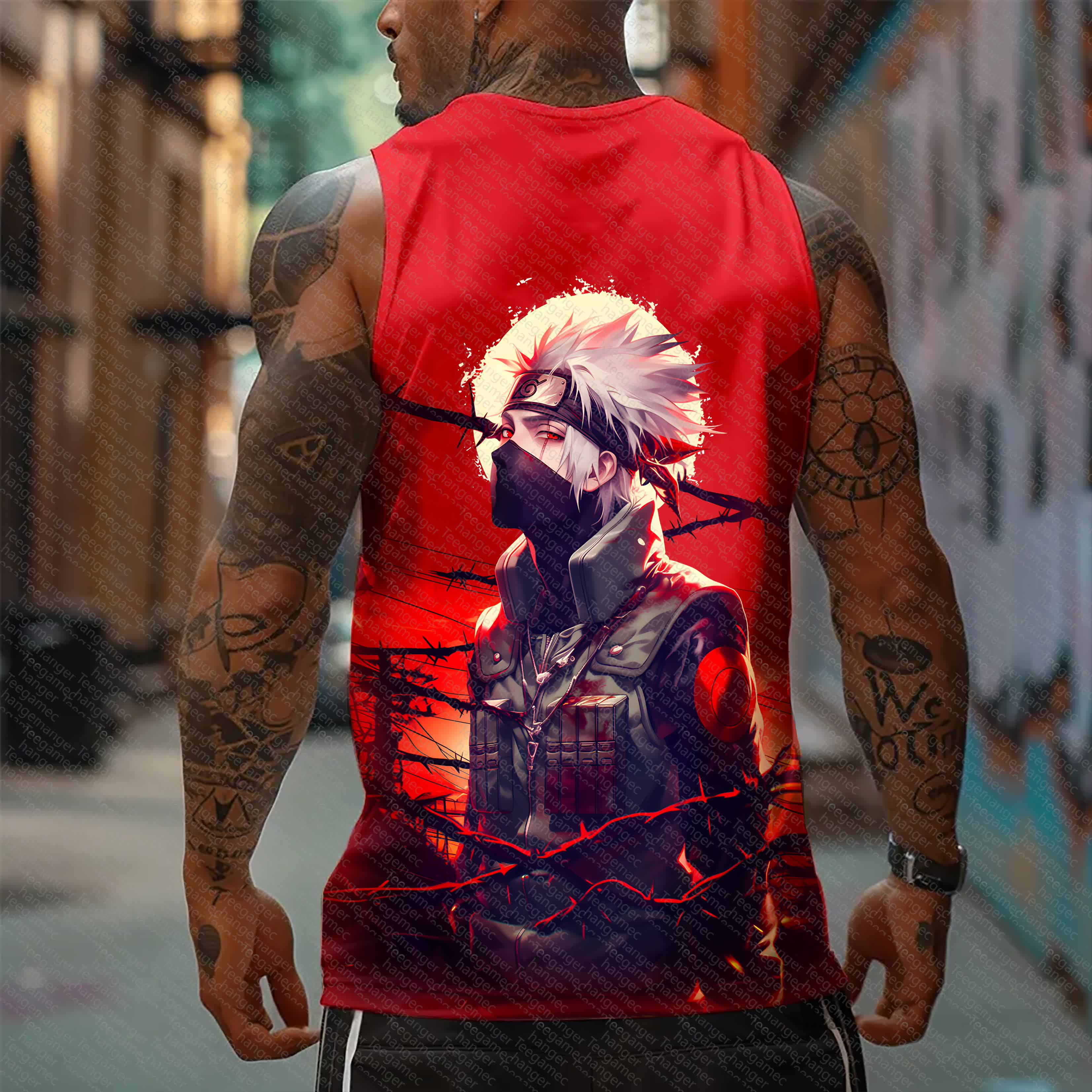 Unisex  “NARUTO” Casual Anime  Tank Top