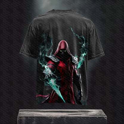 Unisex  Inspired Vintage Washed T-Shirt丨 Mortal Kombat