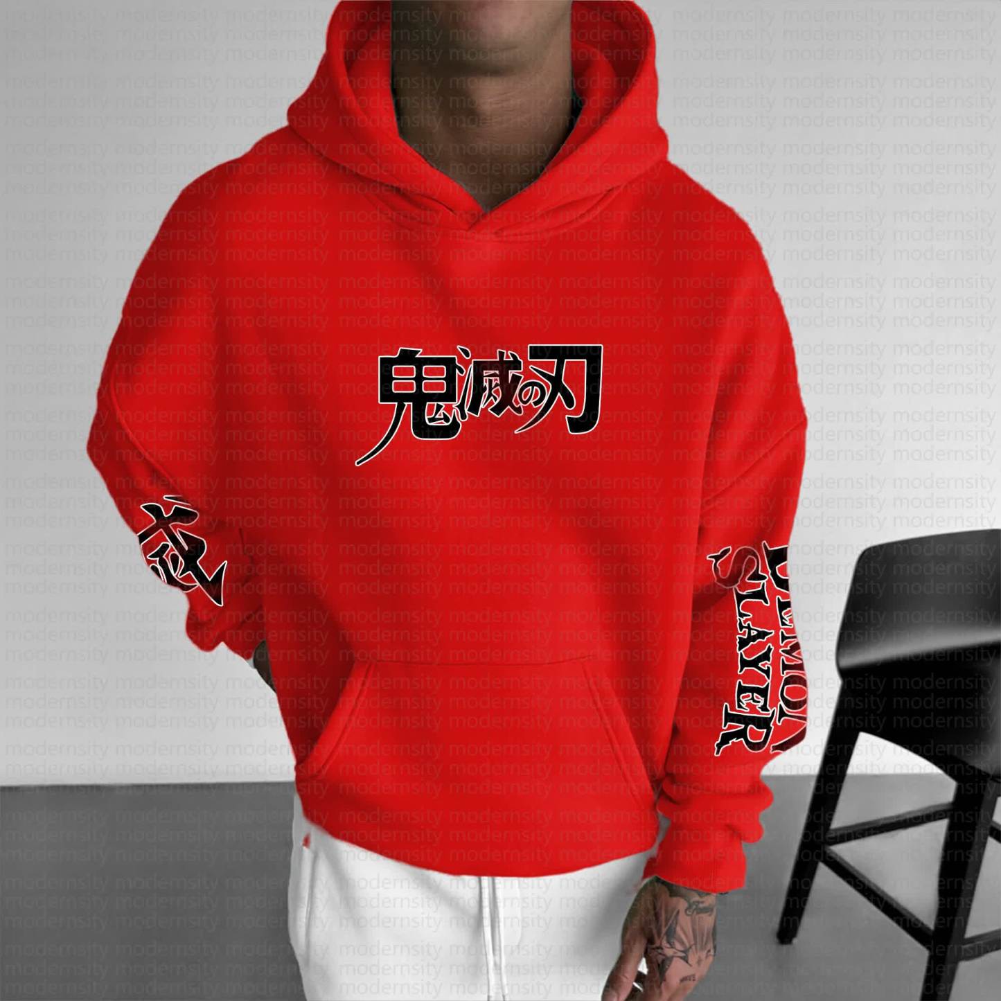 Unisex Anime Graphic Streetwear Vintage Hoodie丨Demon Slayer