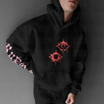 Unisex Graphic Streetwear Vintage Plush Hoodie