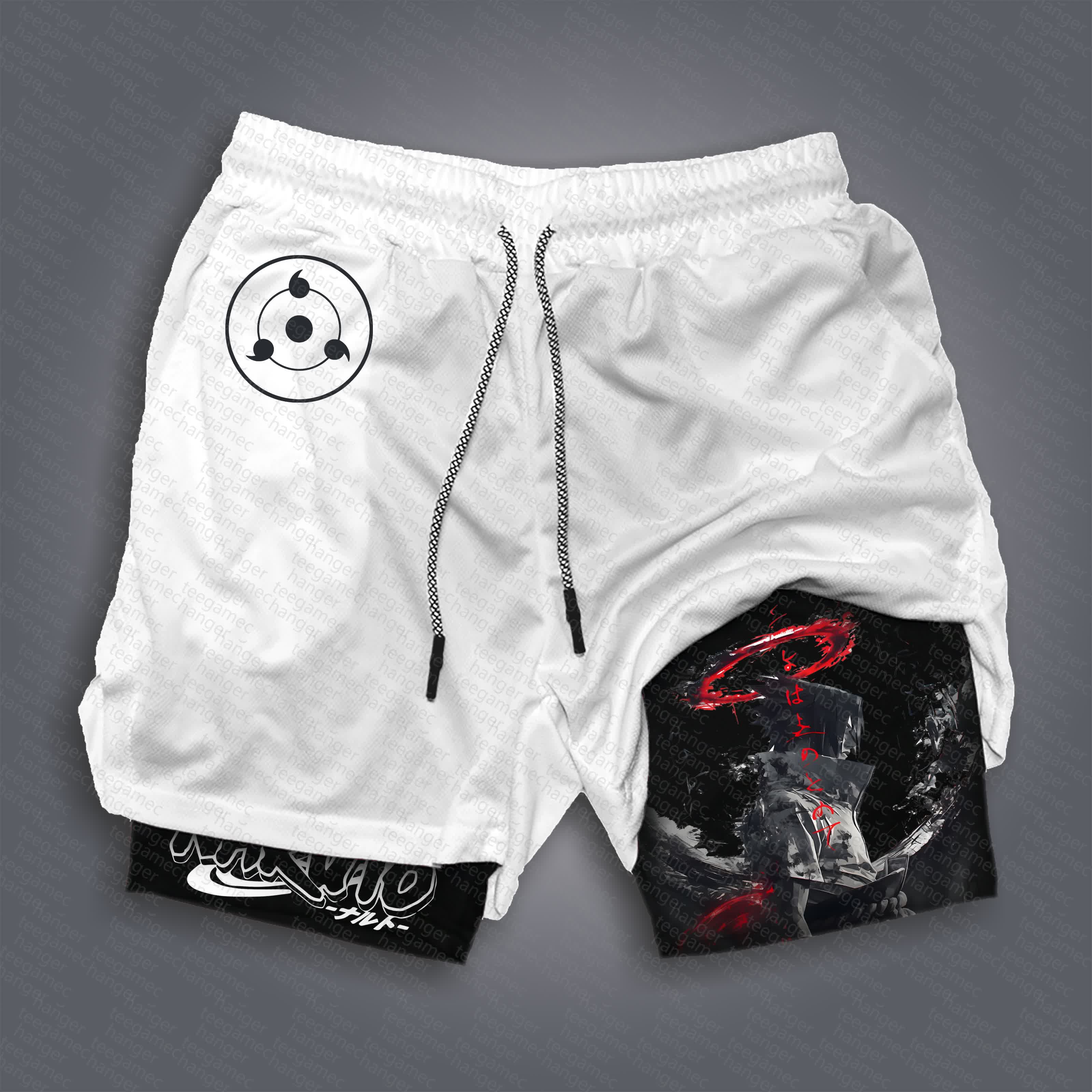 Unisex  “NARUTO” Casual Anime Streetwear Gym Shorts