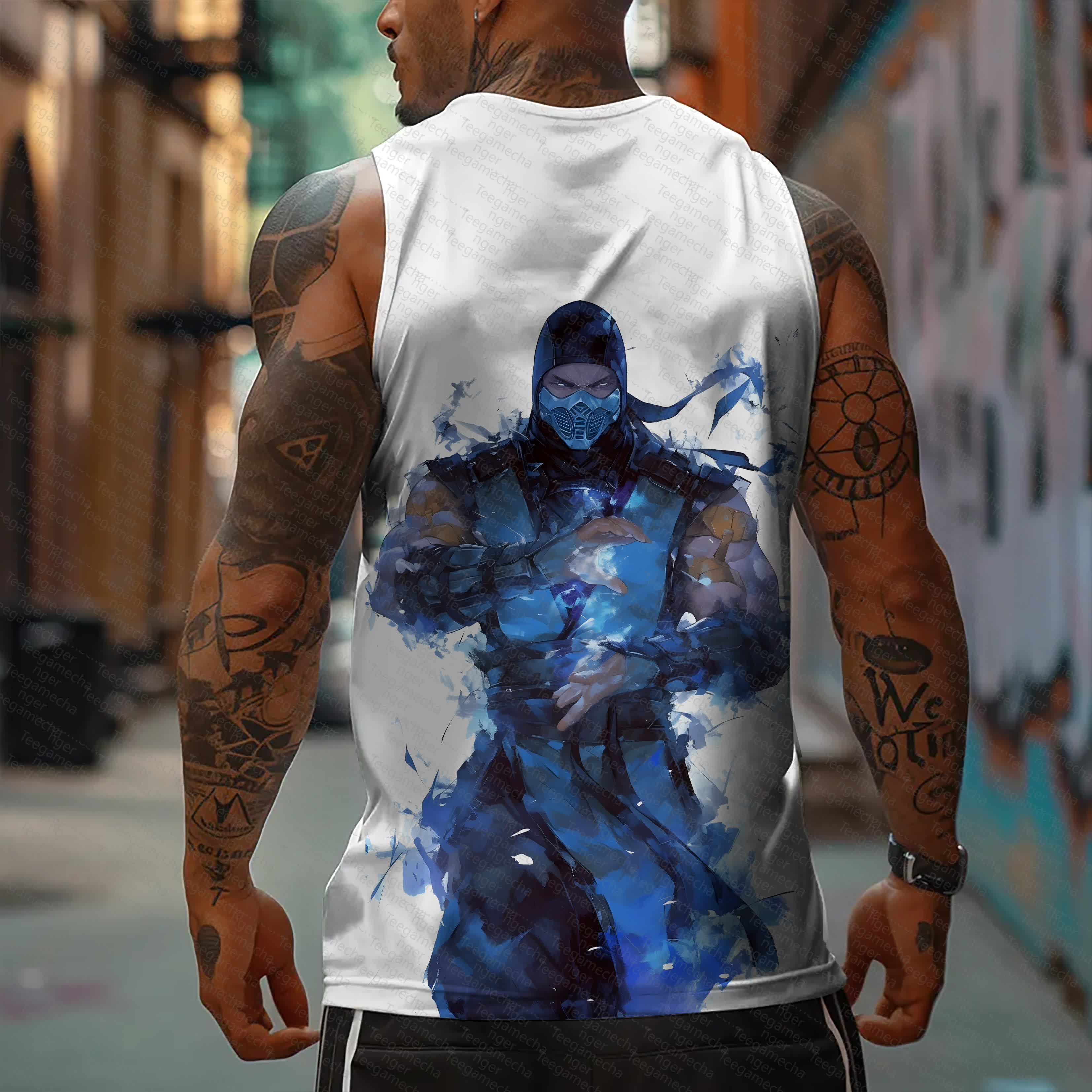 Unisex  “Mortal Kombat” Casual Anime  Tank Top