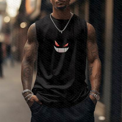 Unisex  “Pokémon” Casual Anime  Tank Top