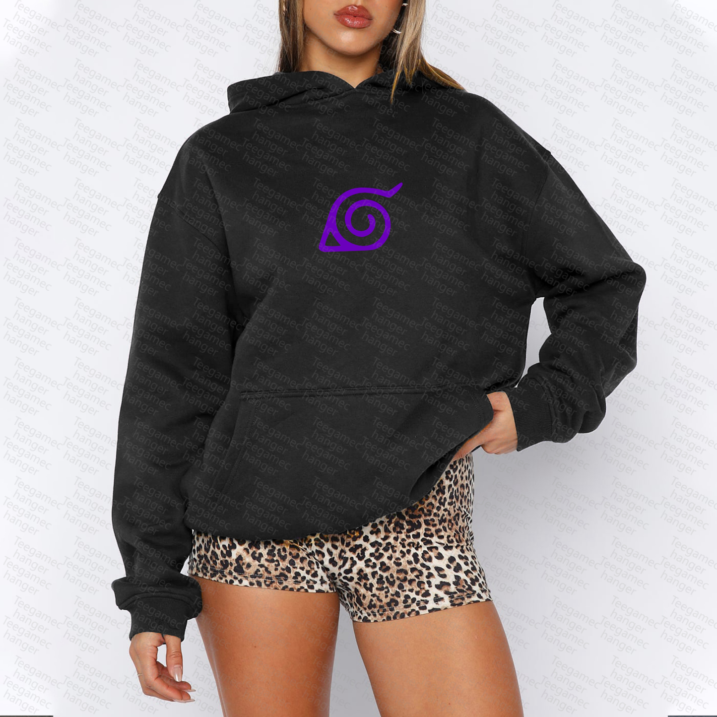 "NARUTO" Anime Inspired Vintage Hoodie