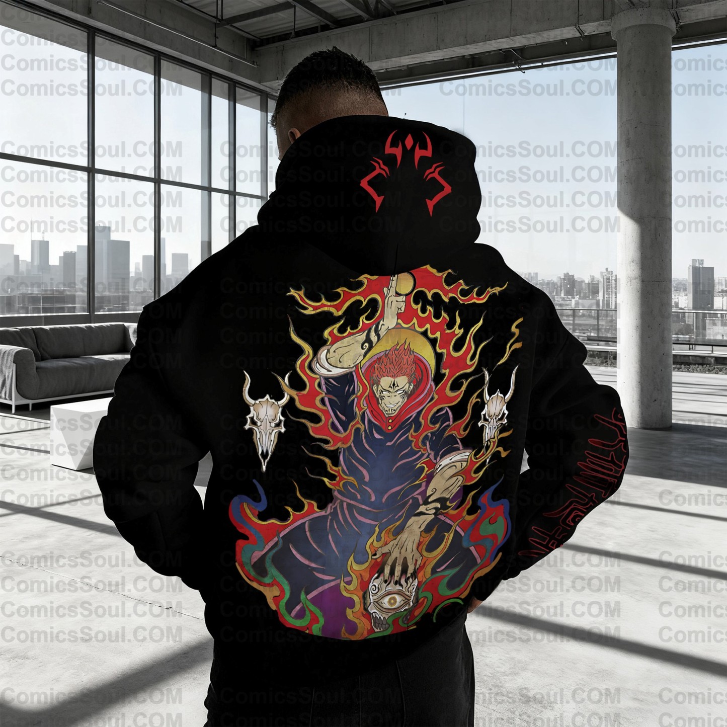 Unisex Anime Graphic Streetwear Vintage Hoodie丨Demon slayer