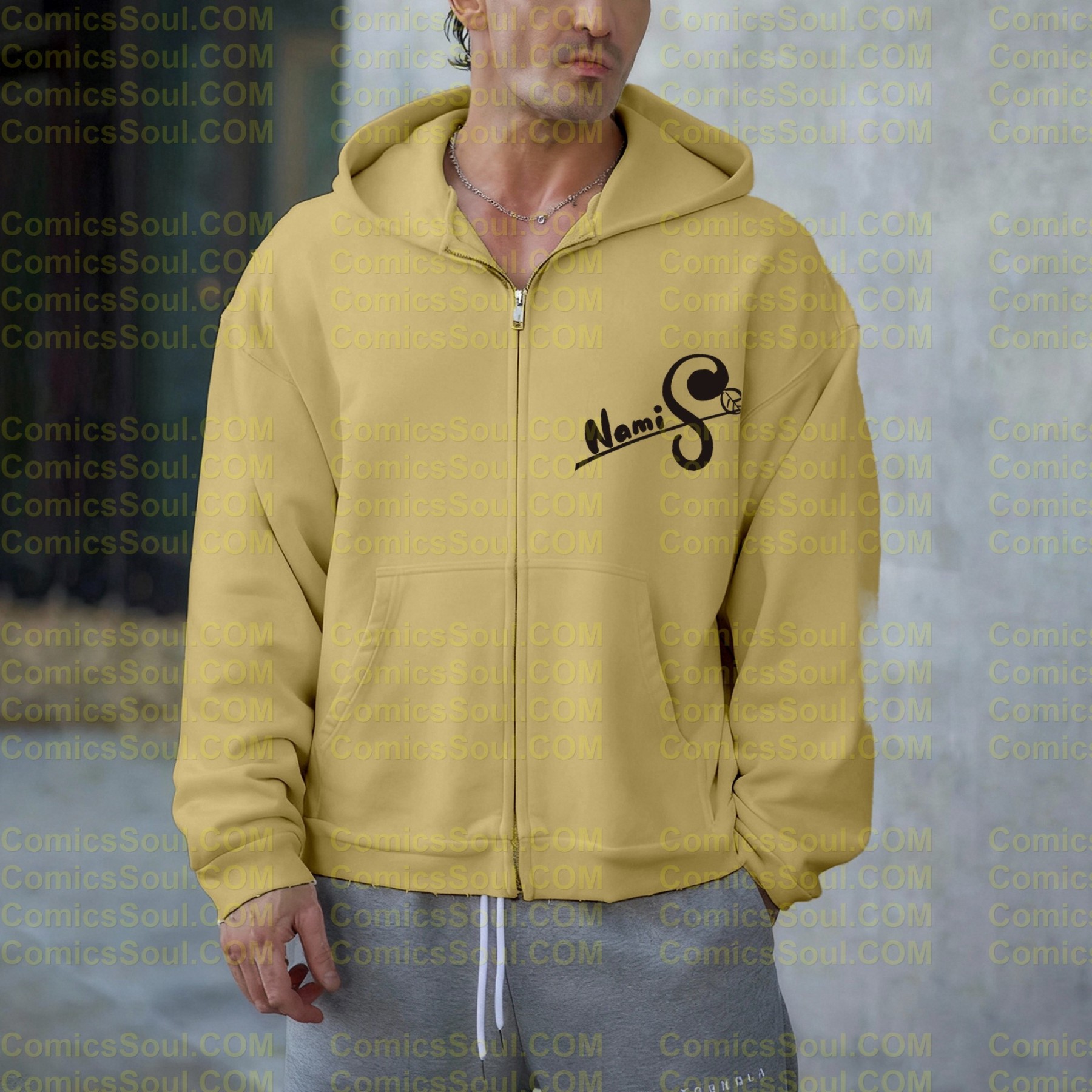 Unisex Graphic Streetwear Vintage Zipper Cardigan Plush Hoodie