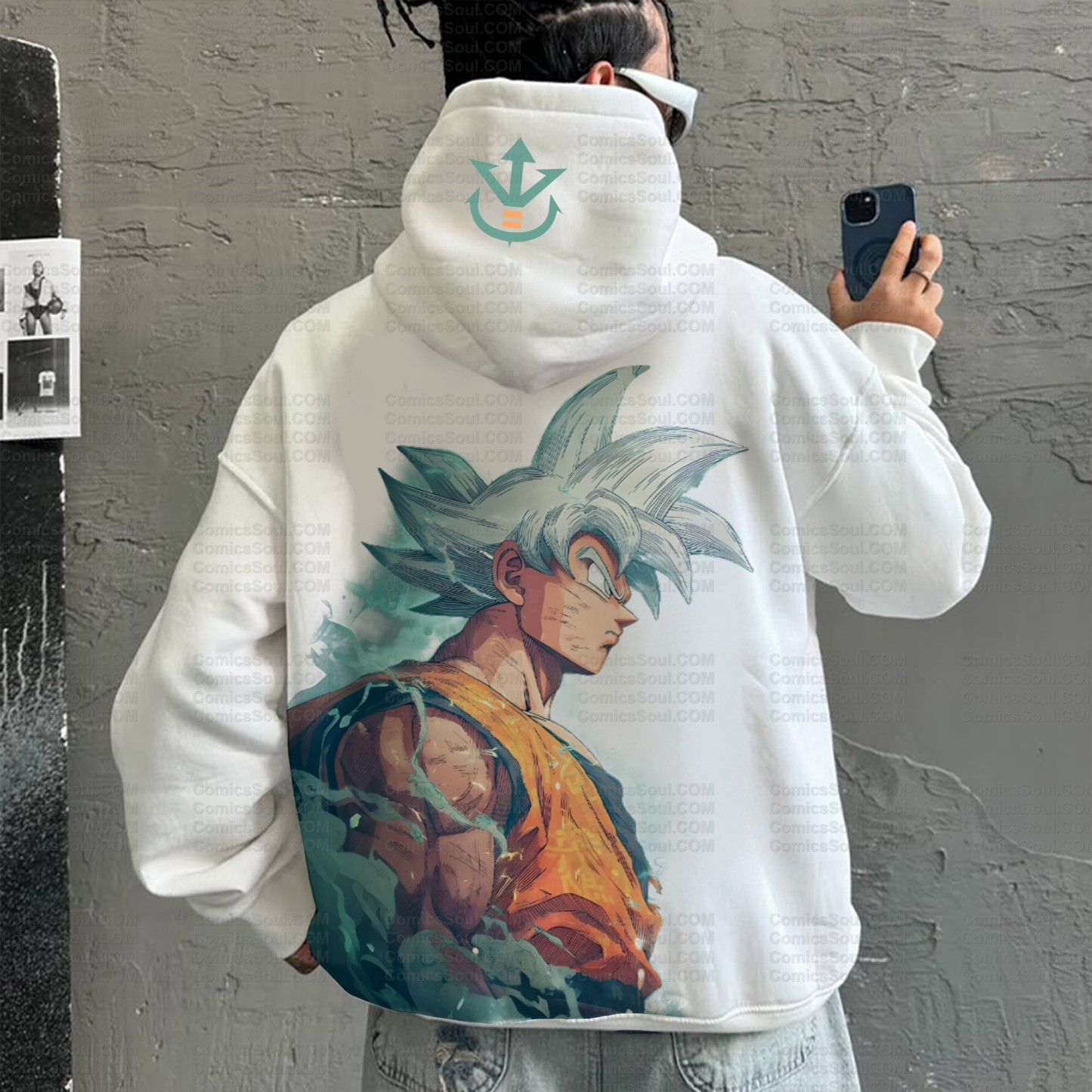 Unisex Graphic Streetwear Vintage Plush Hoodie