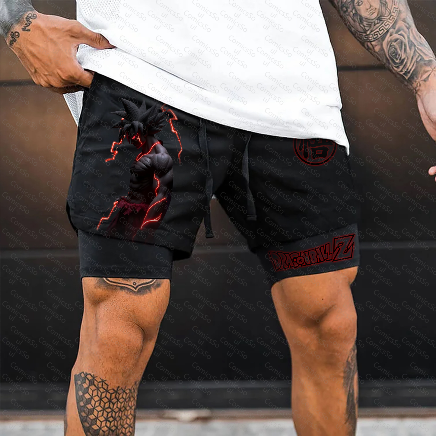 Unisex Casual  Streetwear Shorts