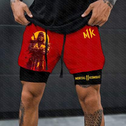 Unisex  “Mortal Kombat” Casual  Streetwear Shorts