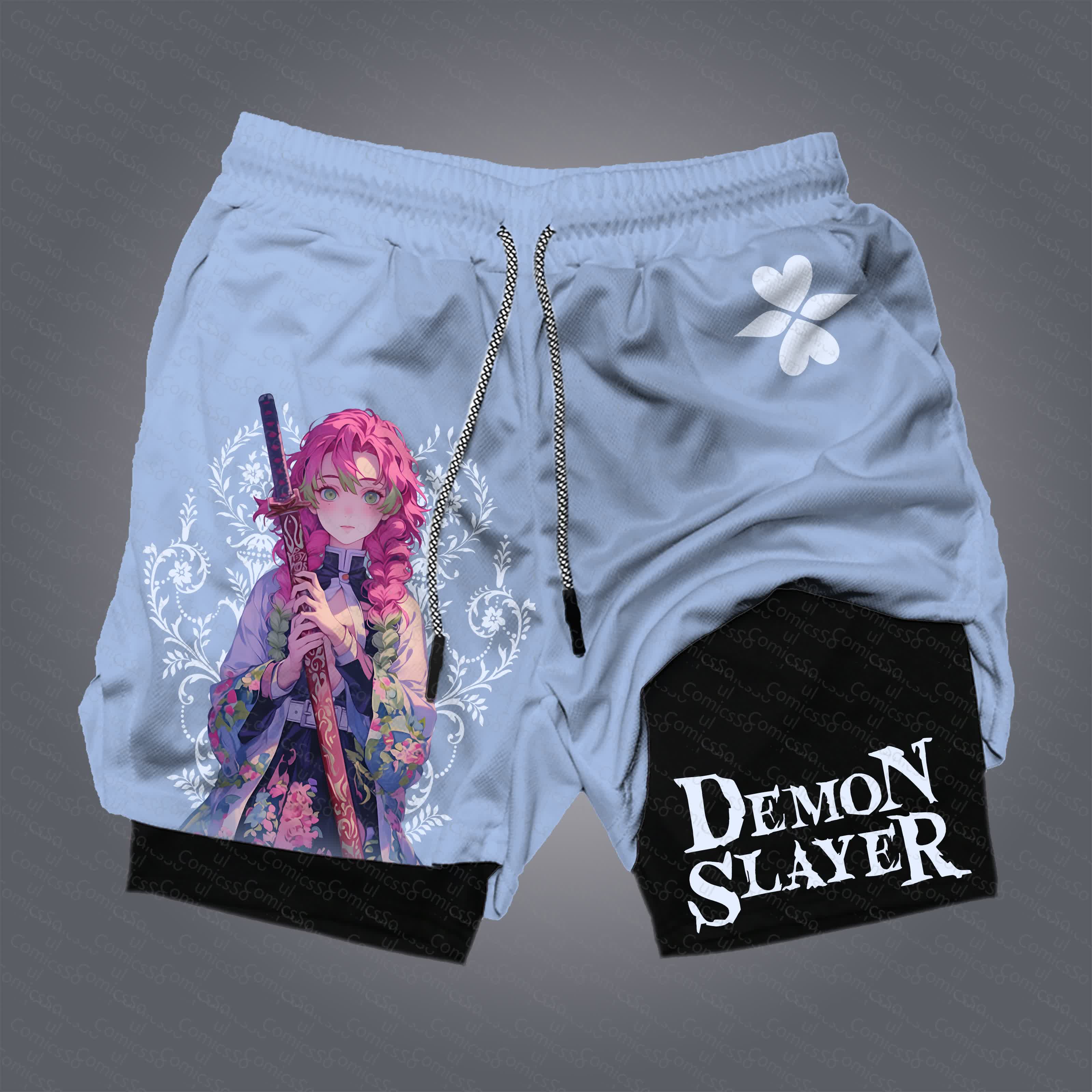 Unisex  “Demon Slayer” Casual Anime Streetwear Shorts