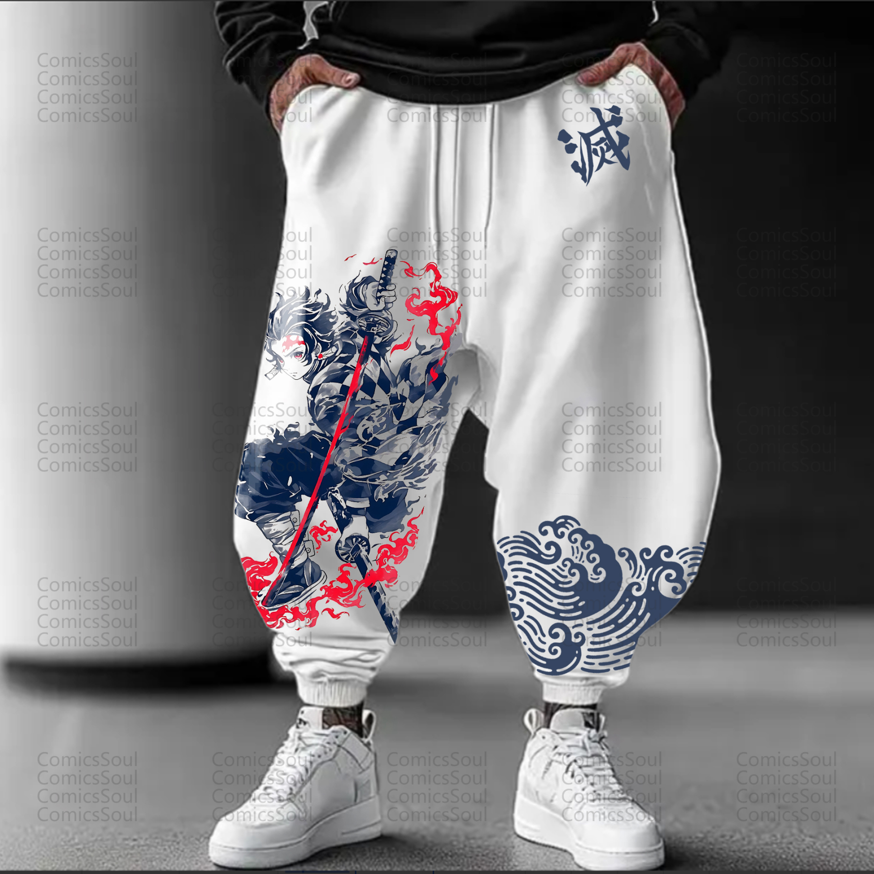 Unisex “ WARHAMMER” Casual Streetwear Pants