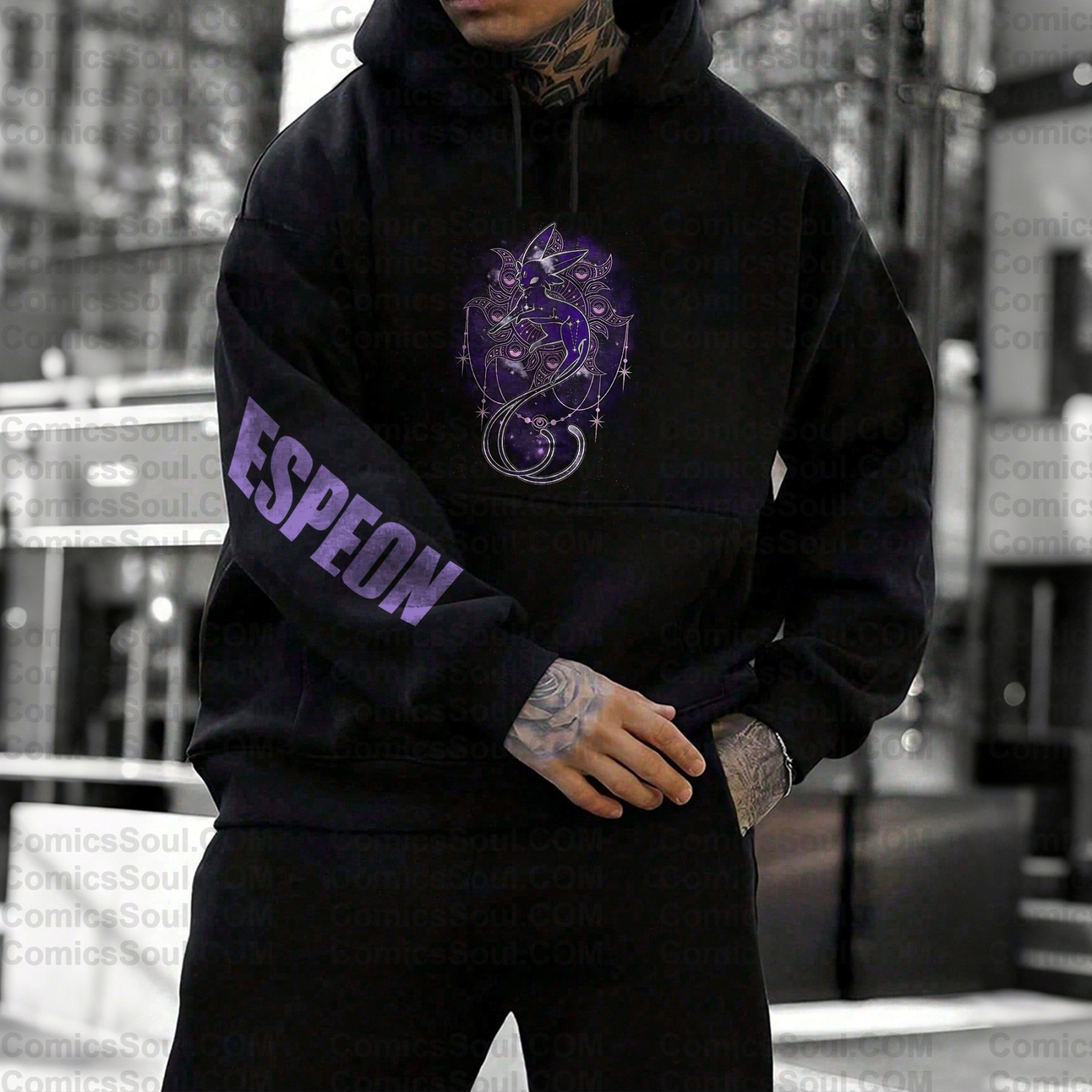 Unisex Anime Graphic Streetwear Vintage Hoodie