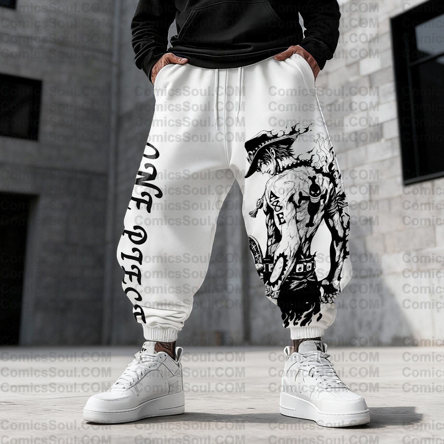 Unisex Casual Anime Streetwear Pants