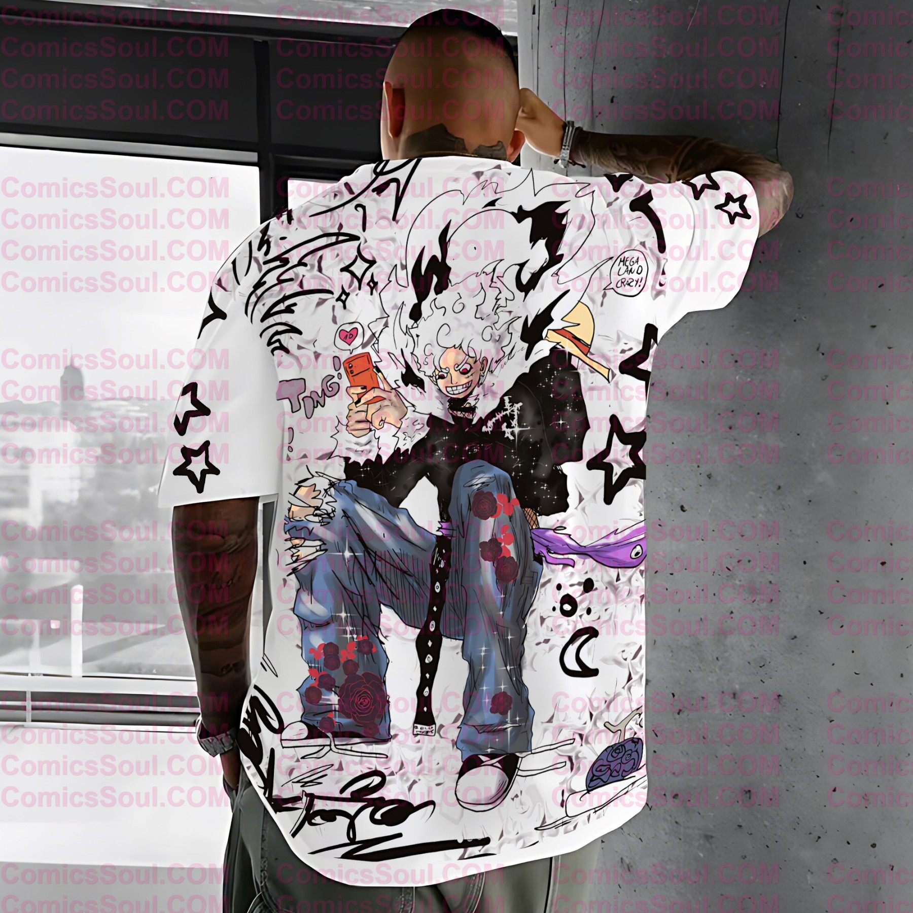 Unisex " WARHAMMER" Anime Inspired Vintage T-Shirt