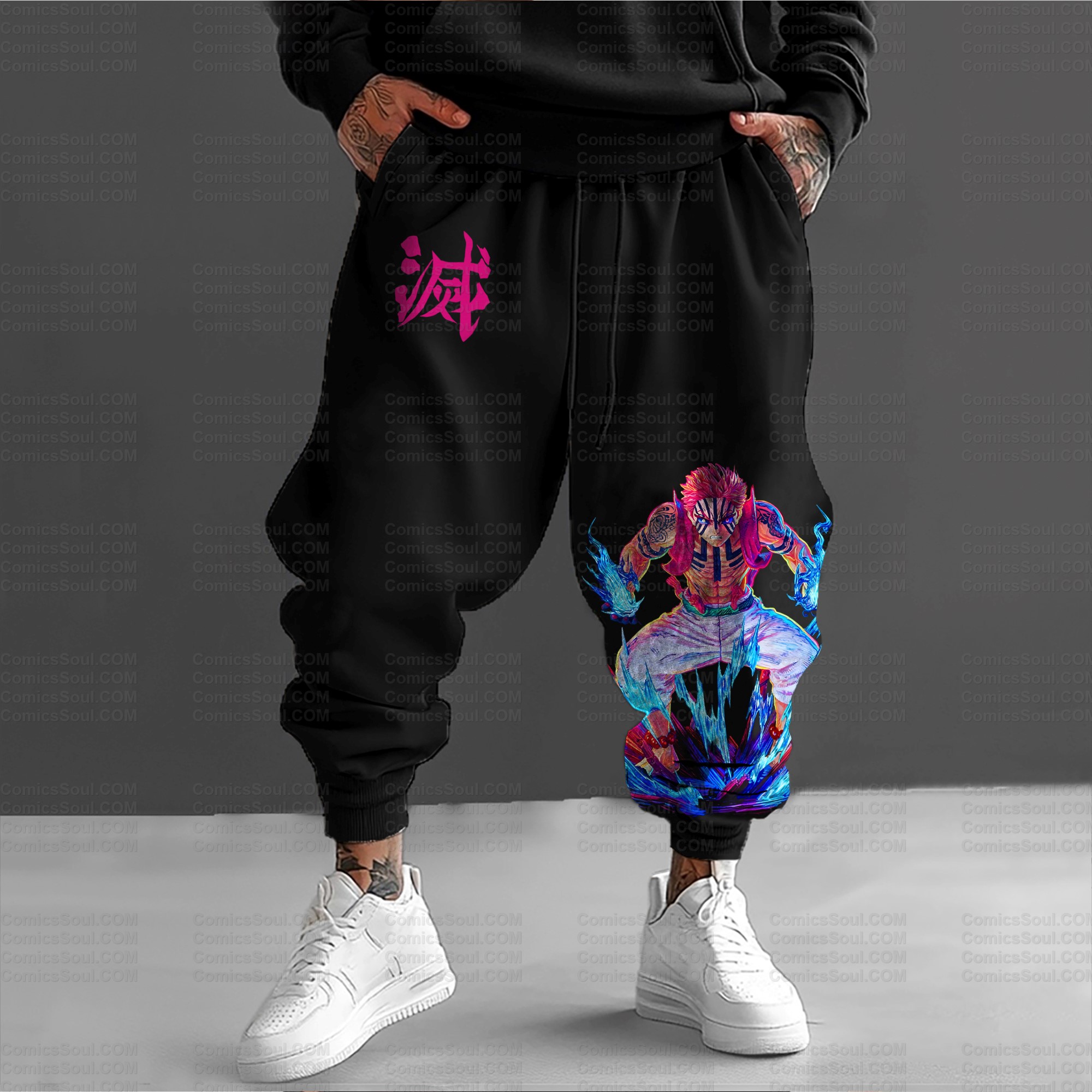 Unisex Anime Inspired Vintage Plush Pants