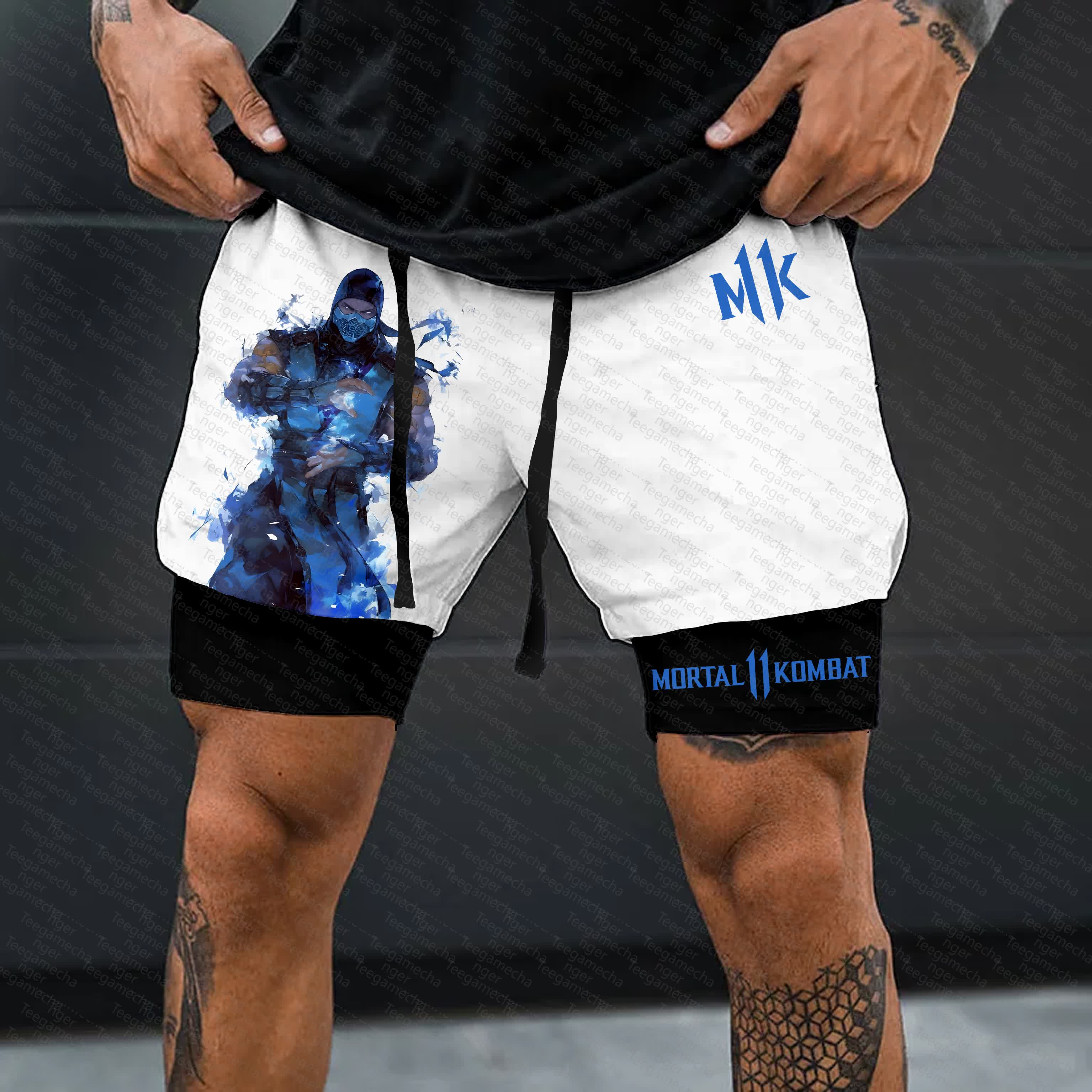 Unisex  “Mortal Kombat” Casual Anime Streetwear Shorts