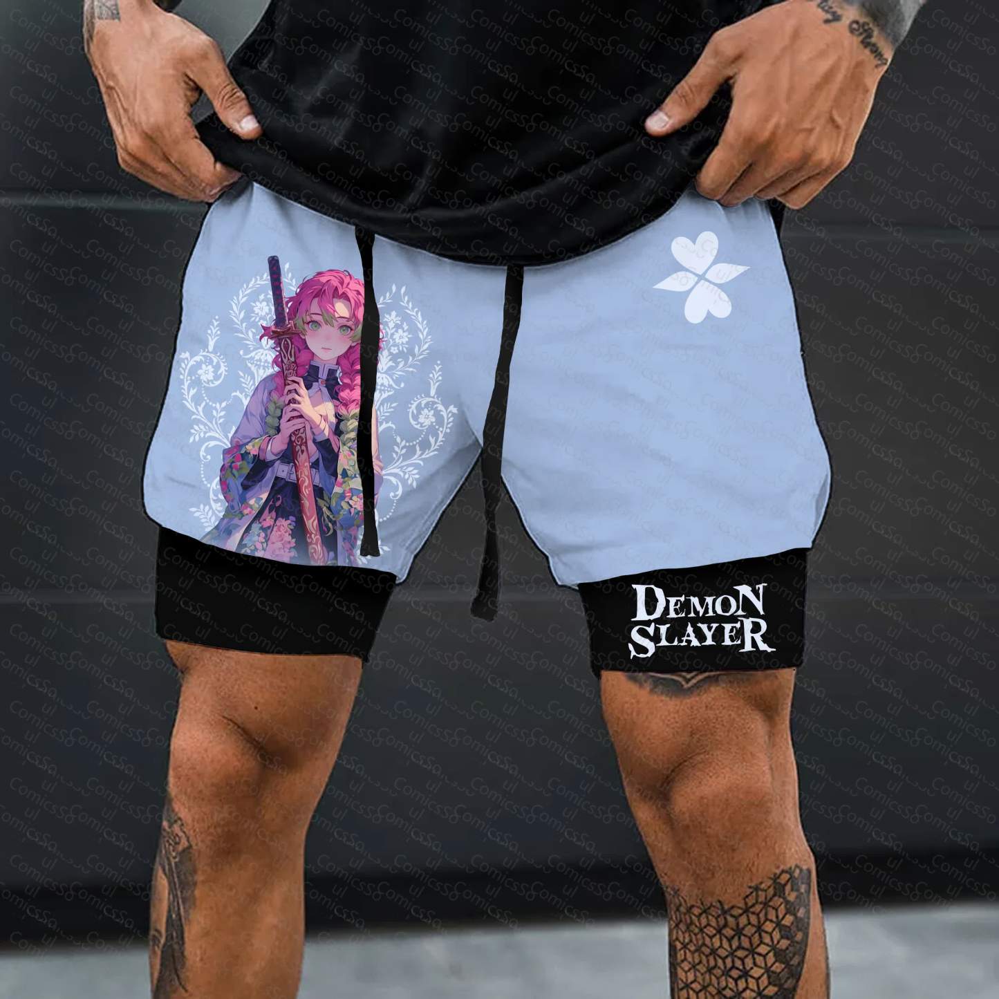 Unisex  “Demon Slayer” Casual Anime Streetwear Shorts