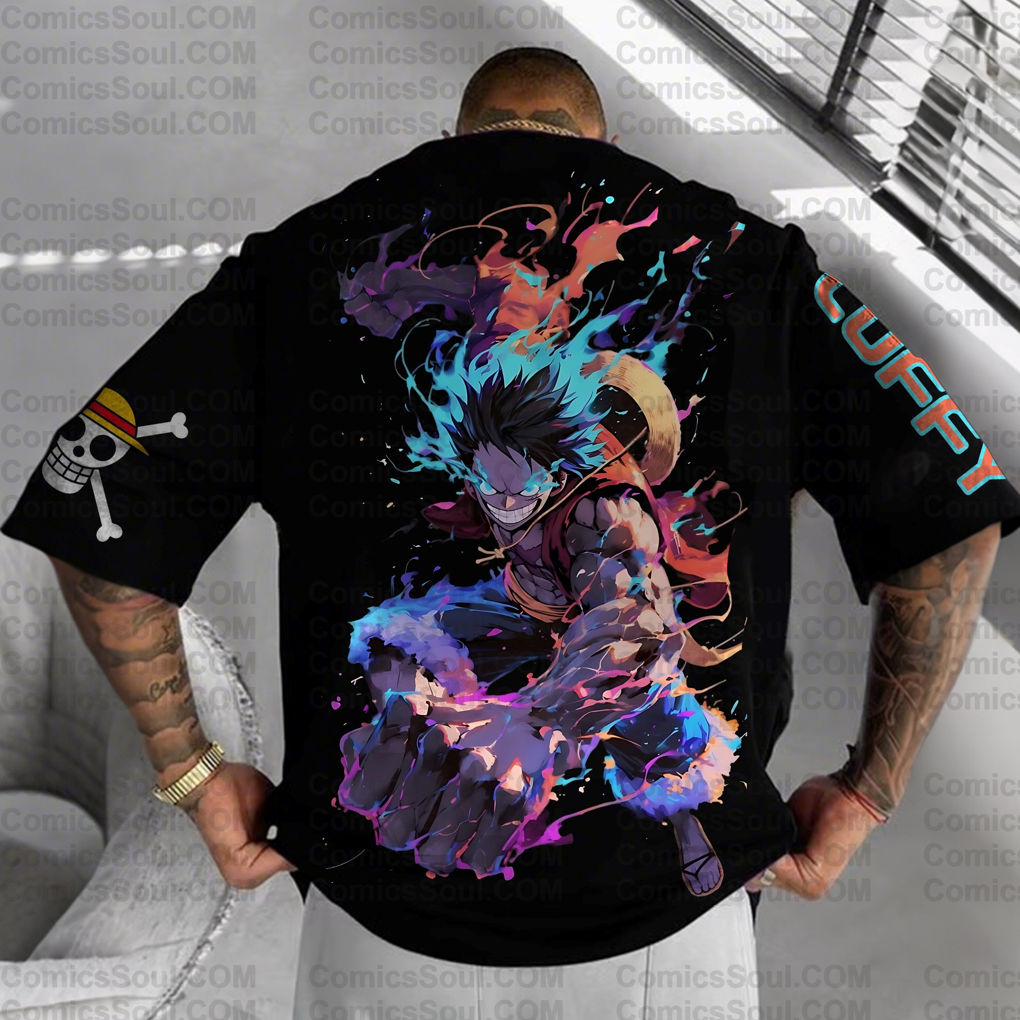 Unisex Anime Inspired Vintage T-Shirt
