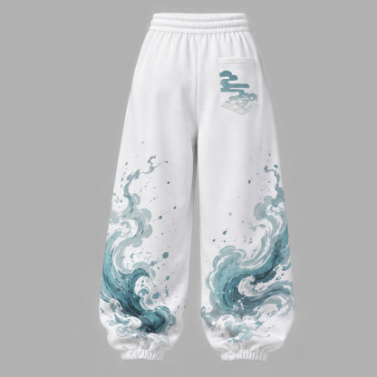 Demon Slayer Cropped Long Sleeve Hoodie & High Waist Jogger Pants Two Piece
