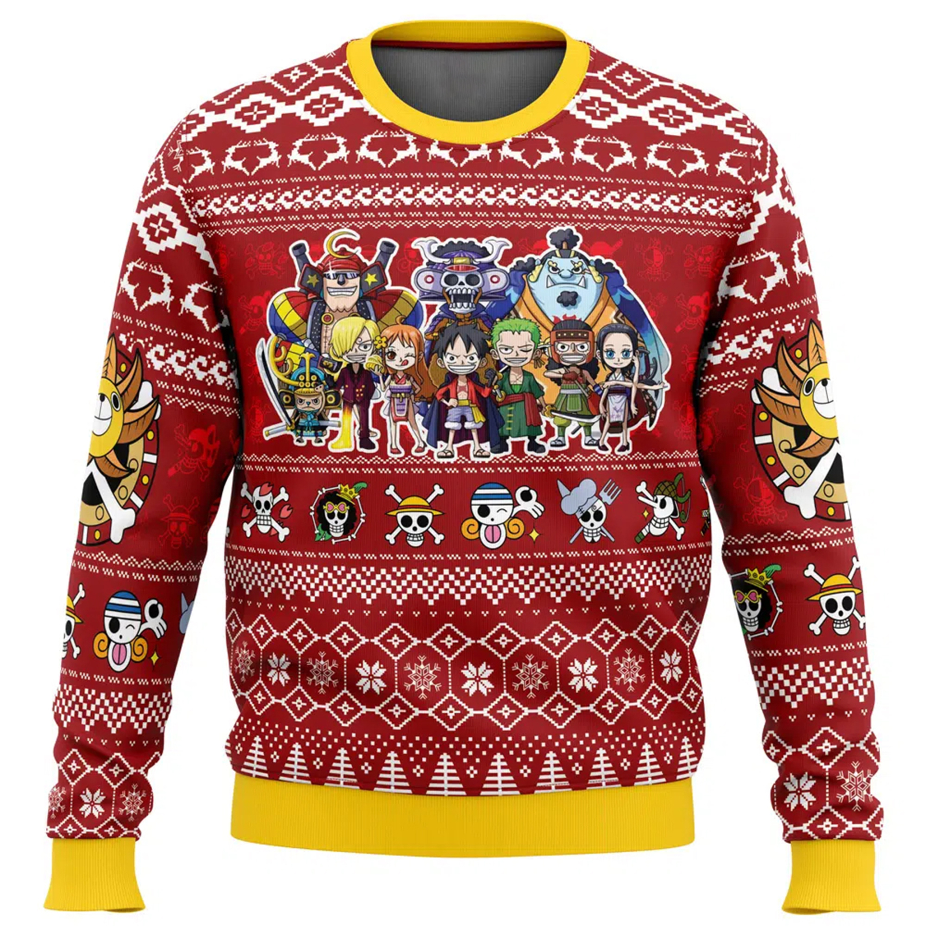 Unisex Anime Ugly Christmas Sweater
