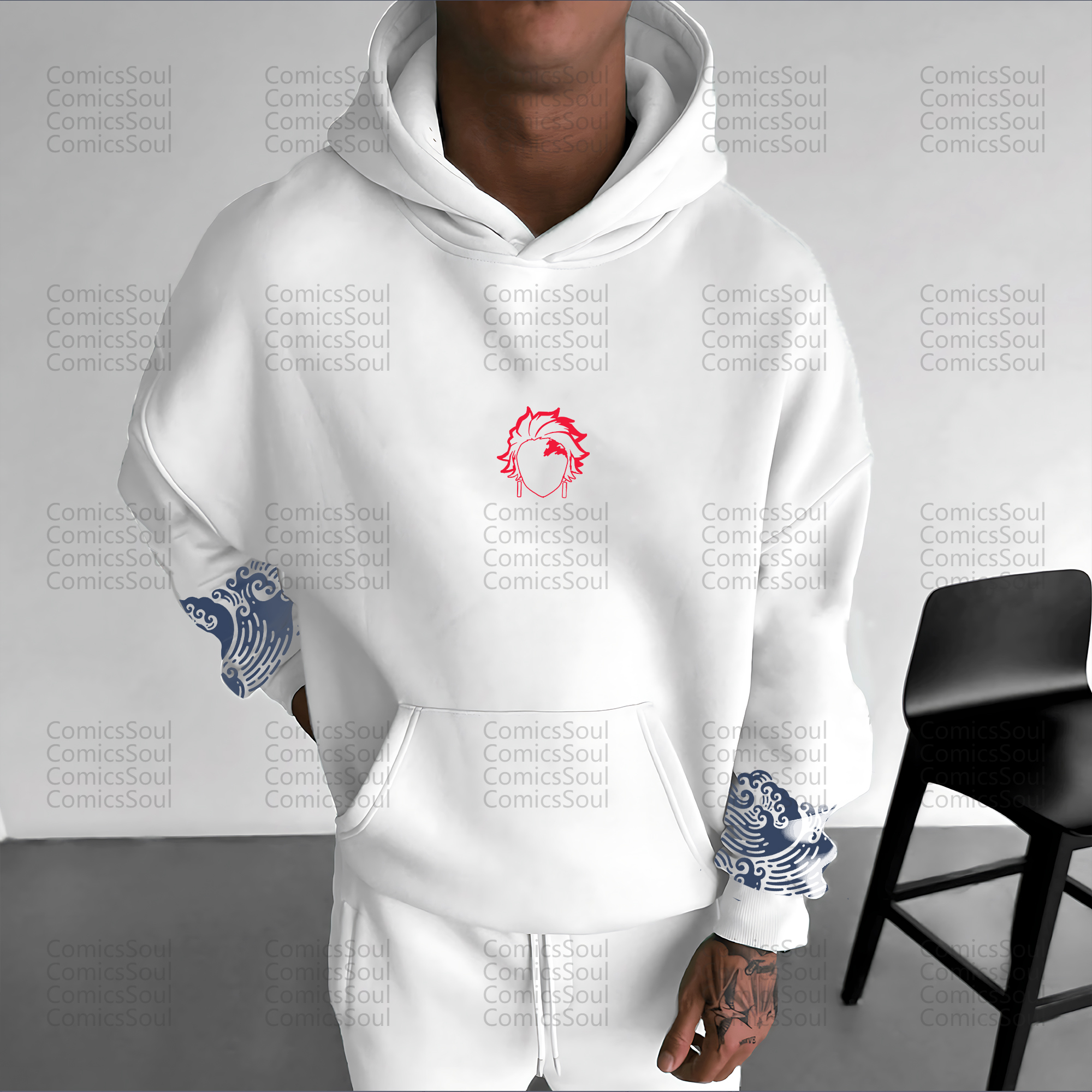 Unisex “ Demon slayer   ” Graphic Streetwear Vintage Hoodie