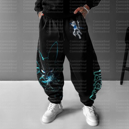 Unisex Anime Inspired Vintage Pants丨Pokémon