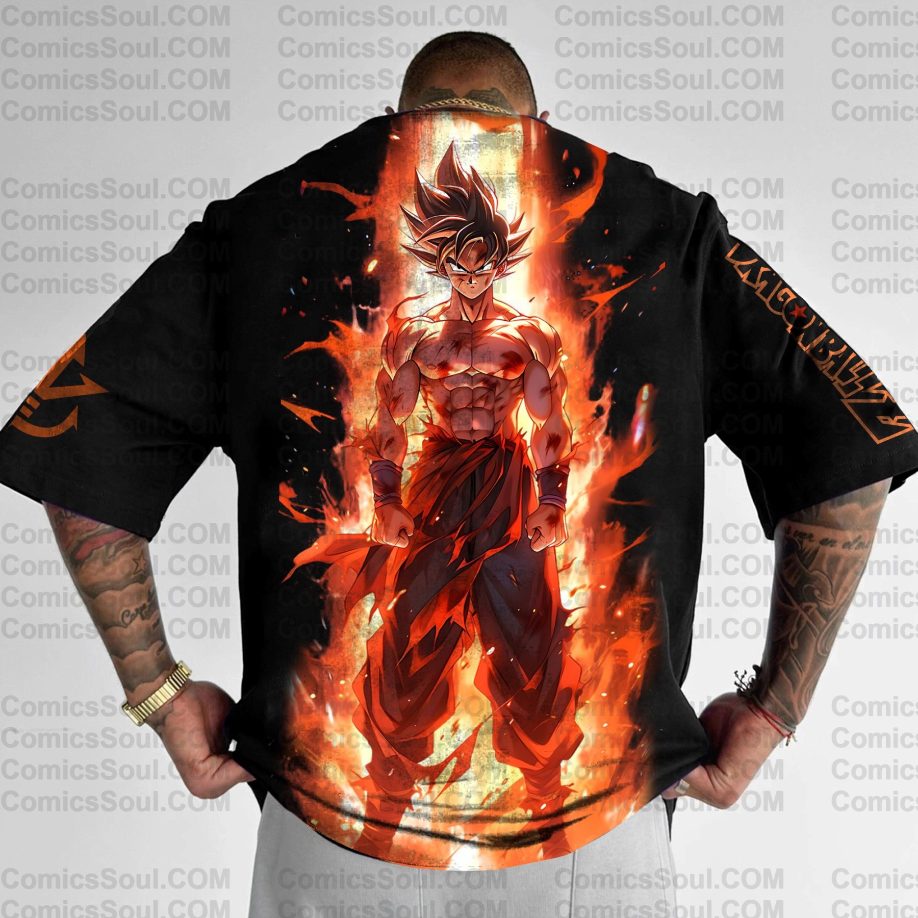 Unisex Anime Inspired Vintage T-Shirt丨Demon Slayer X Pokémon