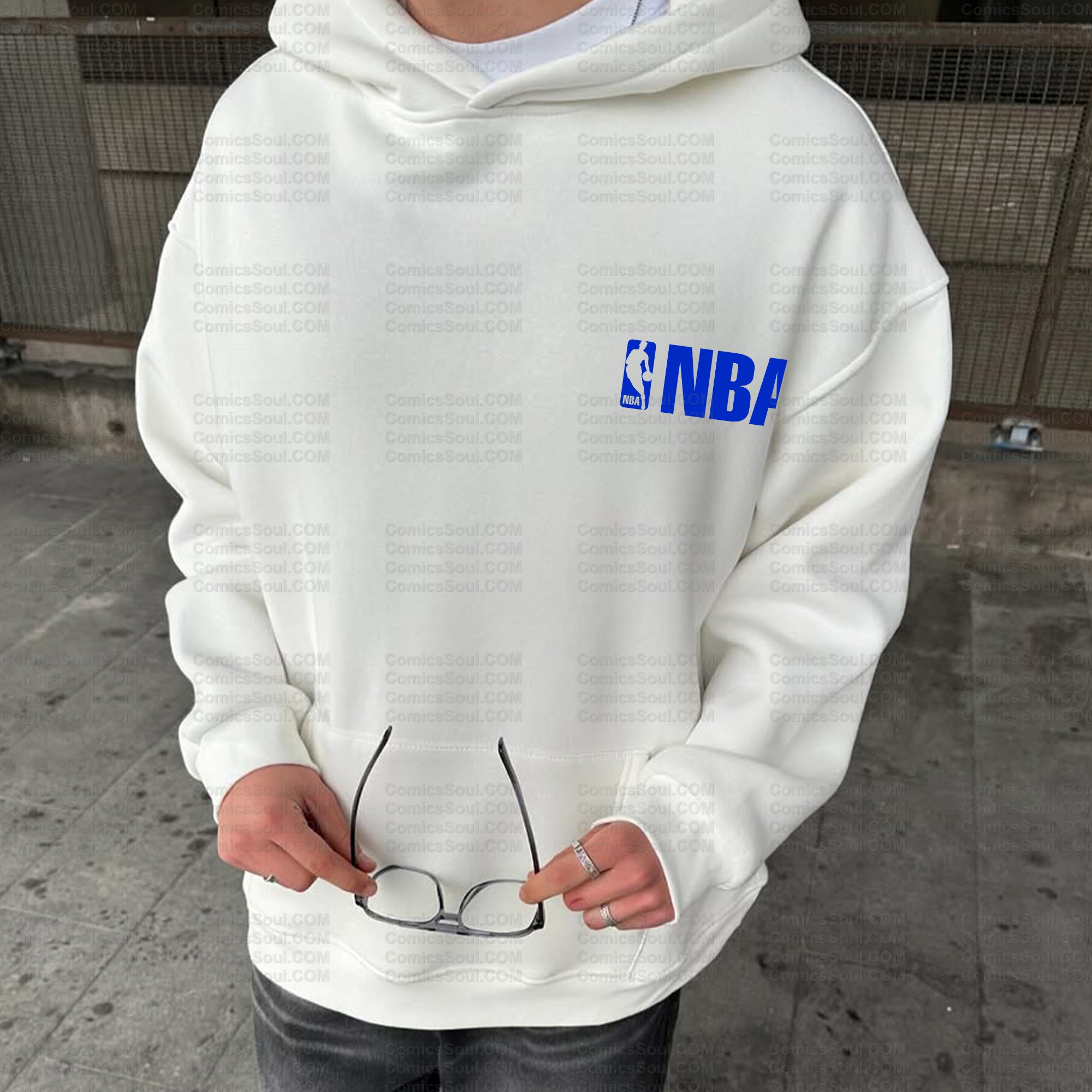 Unisex Anime Inspired Vintage Plush Hoodie