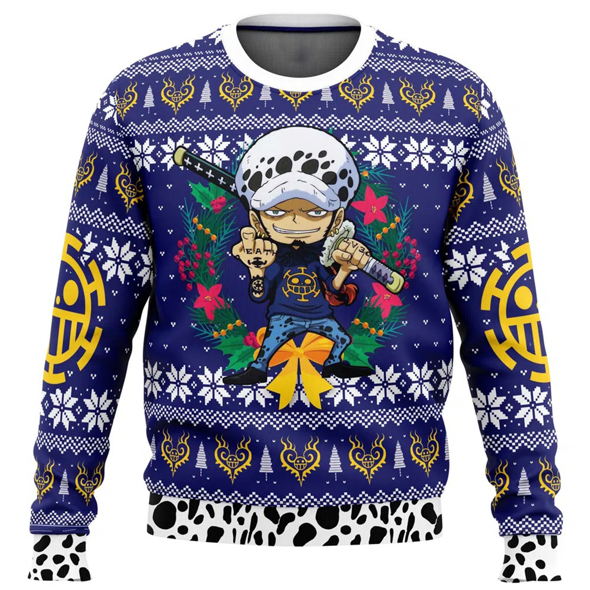 Unisex Anime Ugly Christmas Sweater