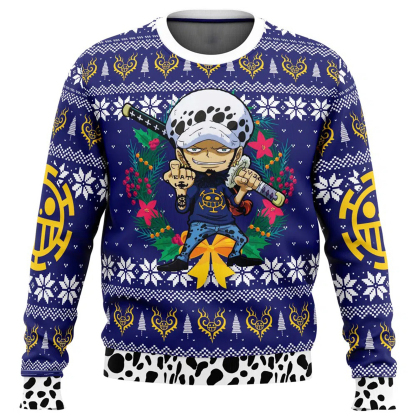 Unisex Anime Ugly Christmas Sweater