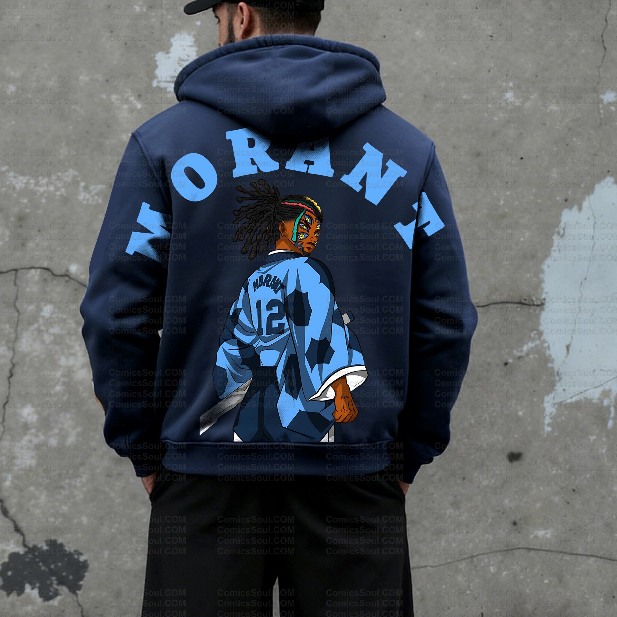 Unisex Graphic Streetwear Vintage Zipper Cardigan Plush Hoodie