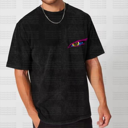 Printed Unisex Washed T-Shirt