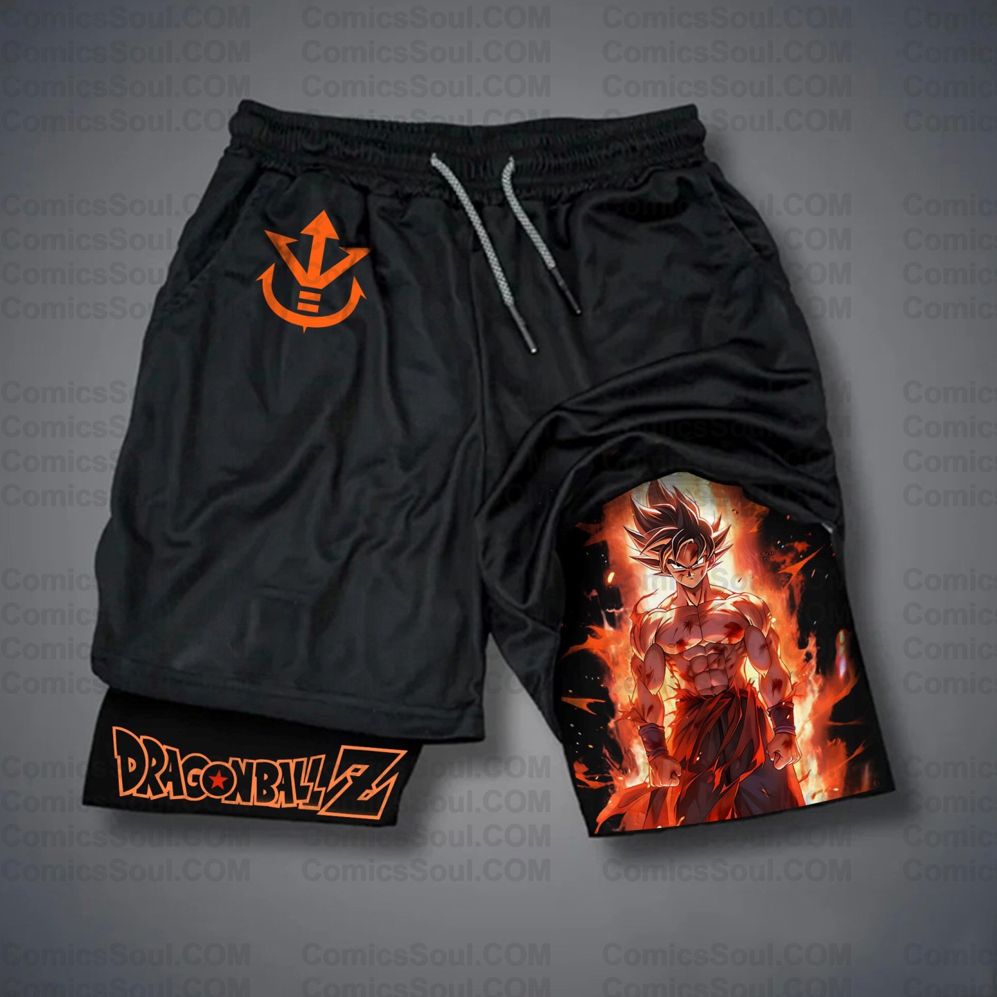 Unisex Casual Anime Streetwear Shorts 丨Demon Slayer X Pokémon