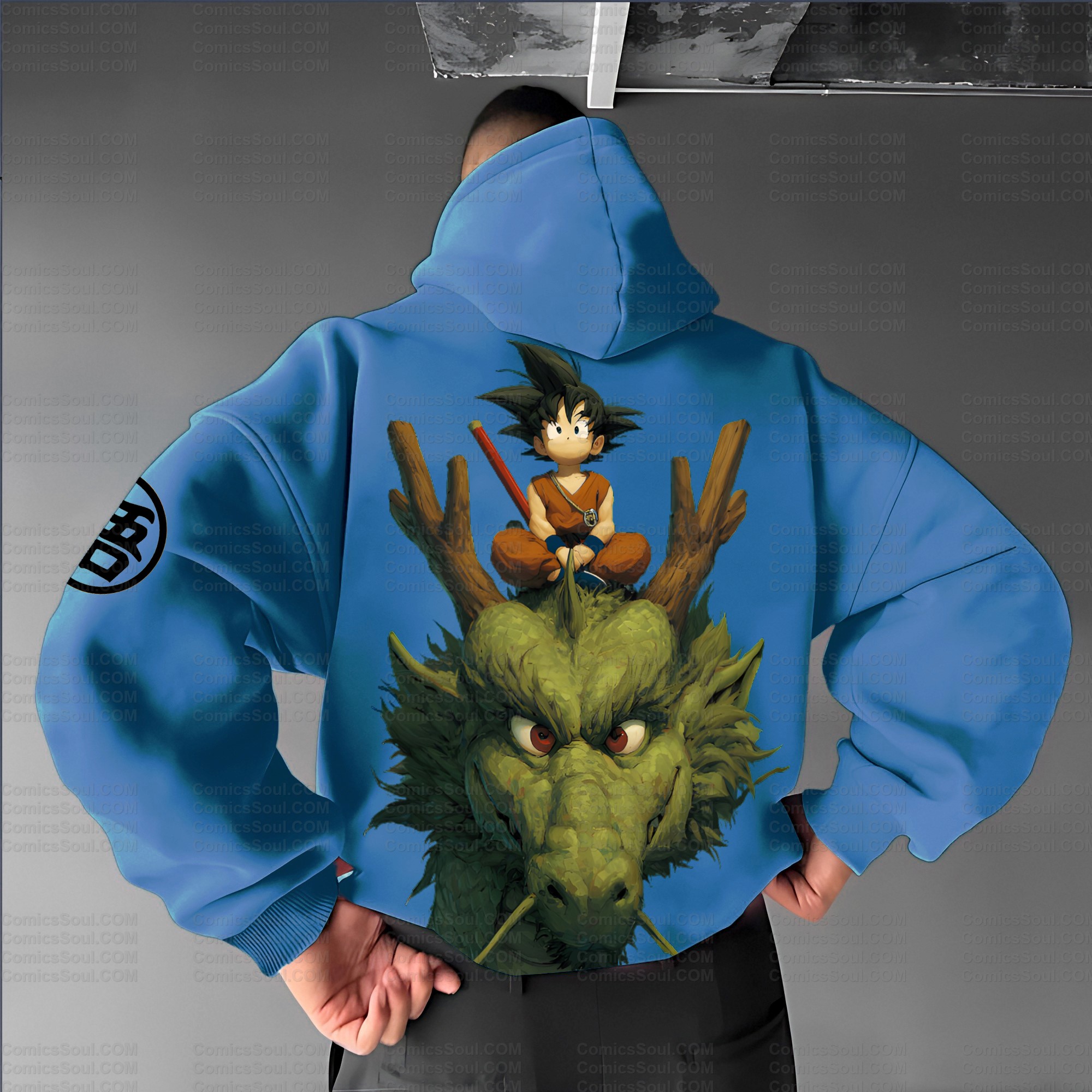 Unisex Anime Inspired Vintage Plush Hoodie