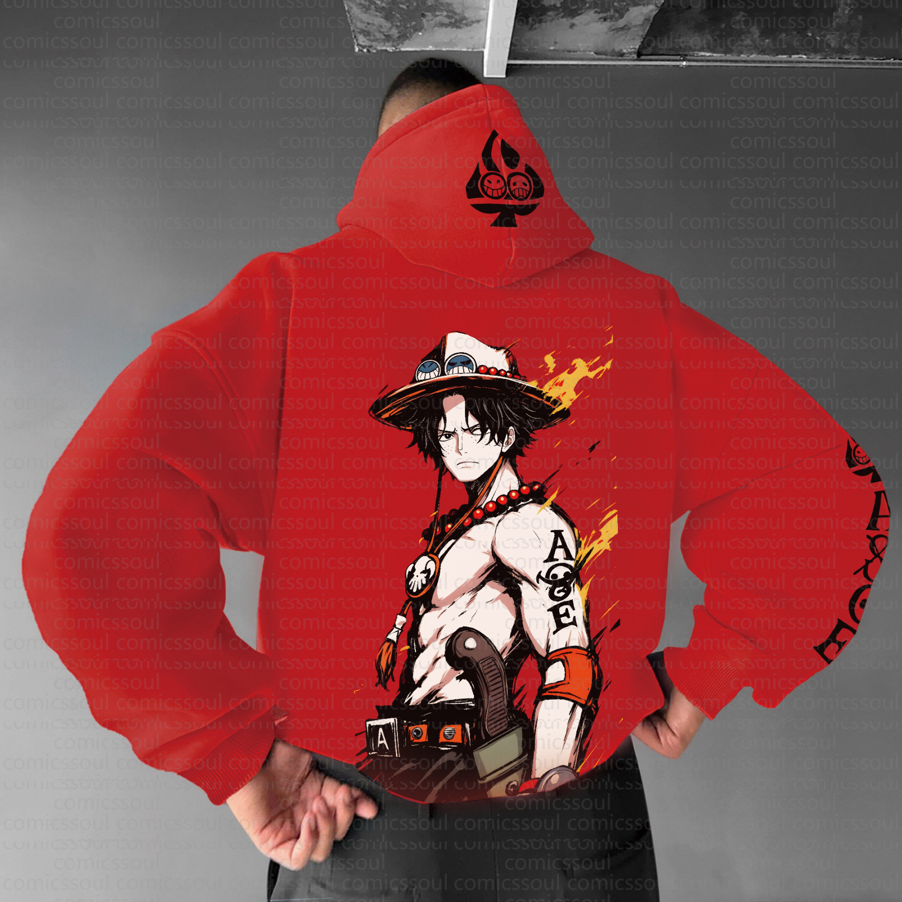 Unisex Anime Graphic Streetwear Vintage Hoodie丨One Piece