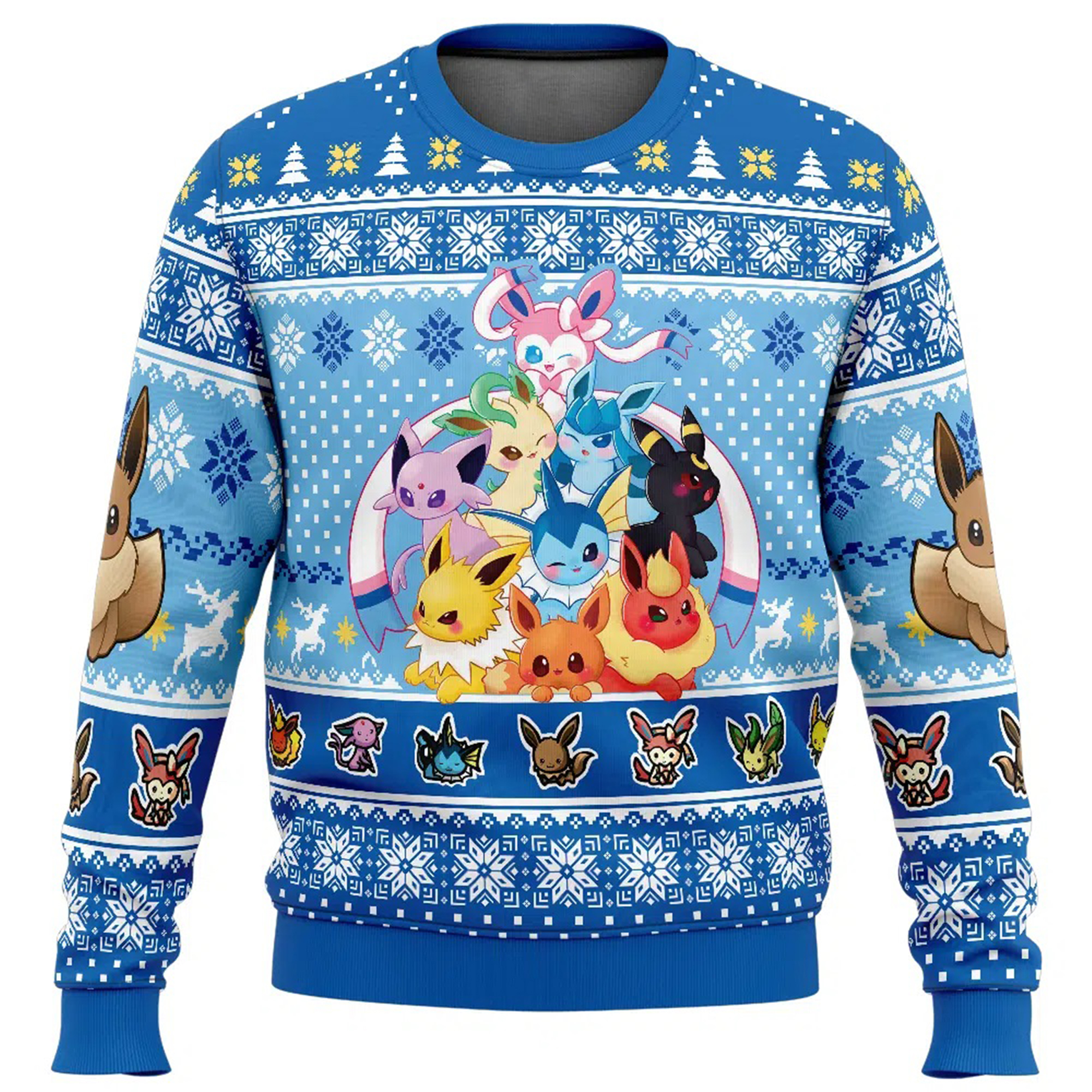 Unisex Anime Ugly Christmas Sweater