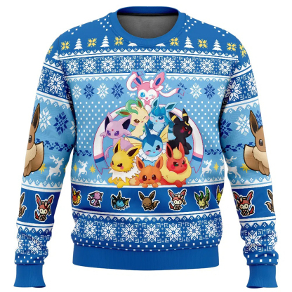 Unisex Anime Ugly Christmas Sweater