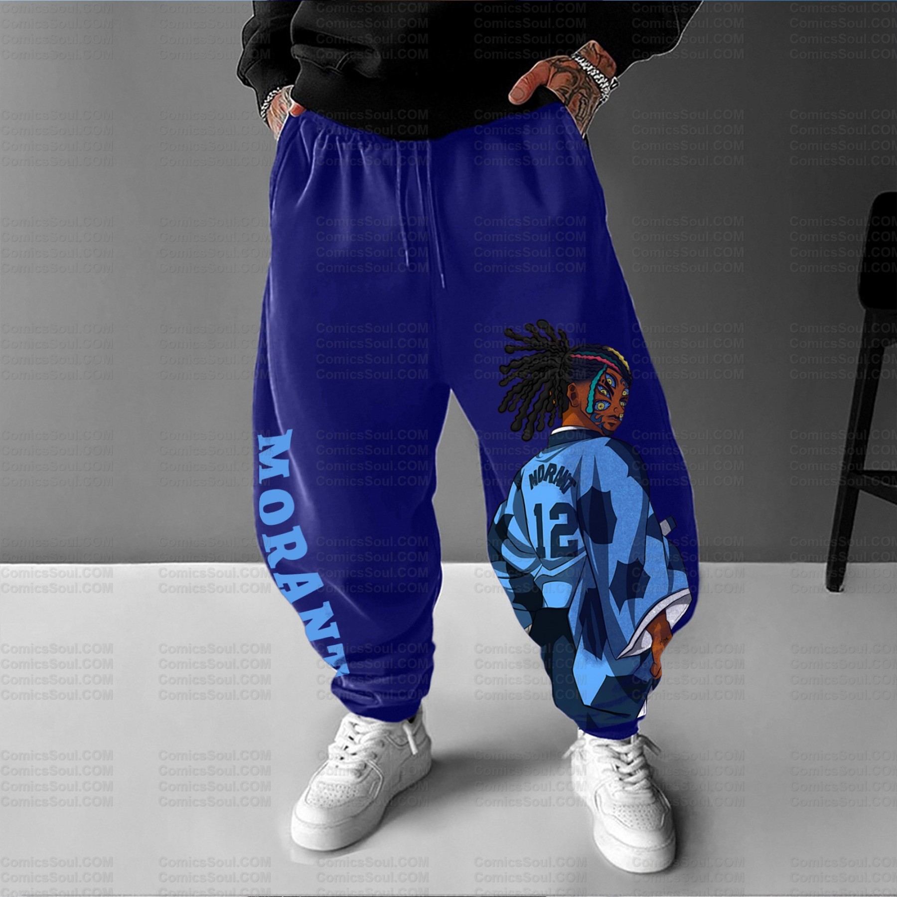 Unisex Anime Inspired Vintage Plush Pants