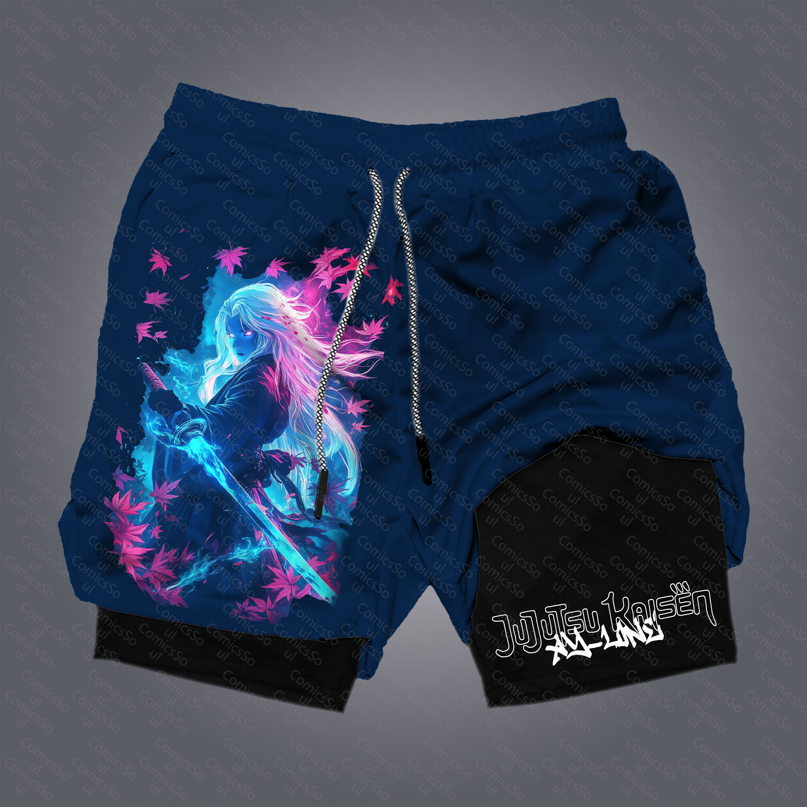 Unisex “ Jujutsu Kaisen” Casual Streetwear Shorts