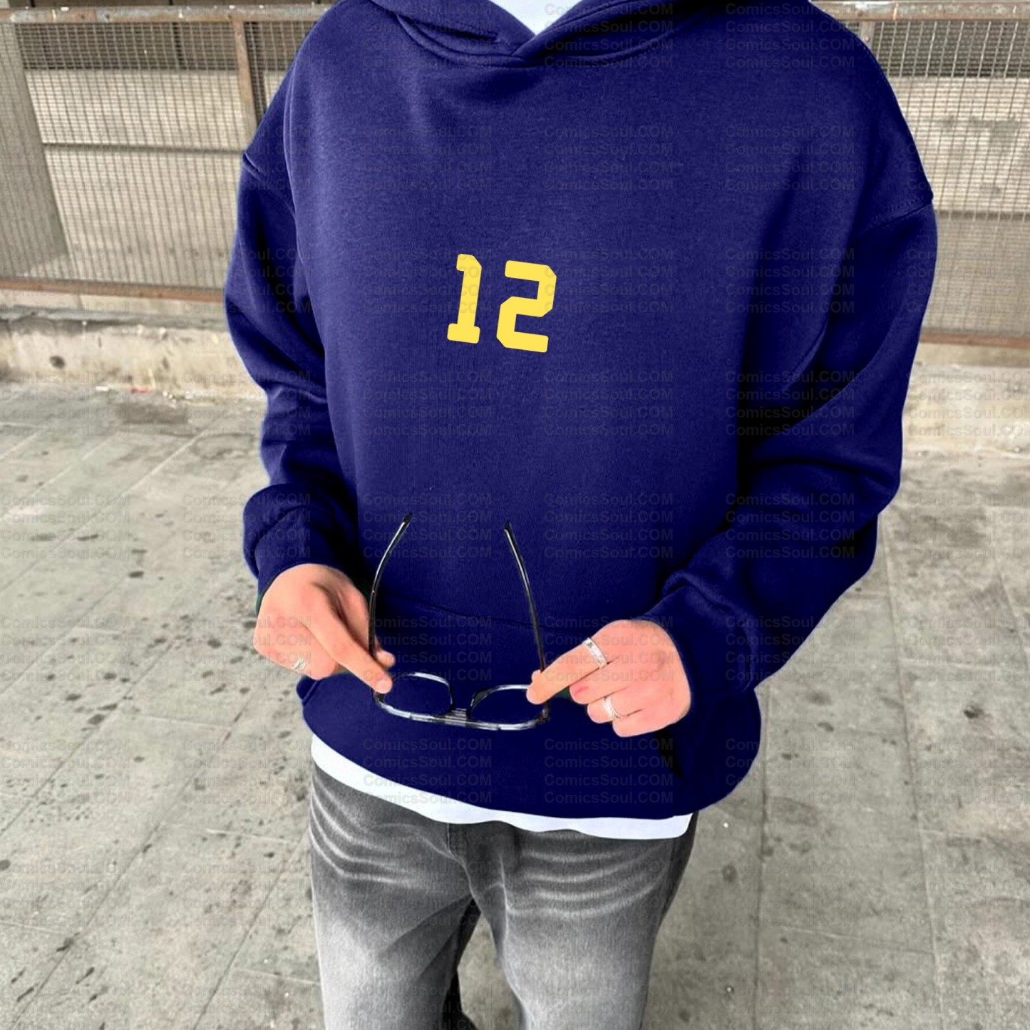 Unisex Anime Inspired Vintage Plush Hoodie