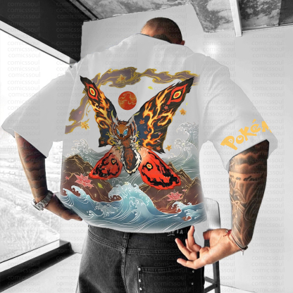 Unisex Anime Inspired Vintage T-Shirt | Pokémon