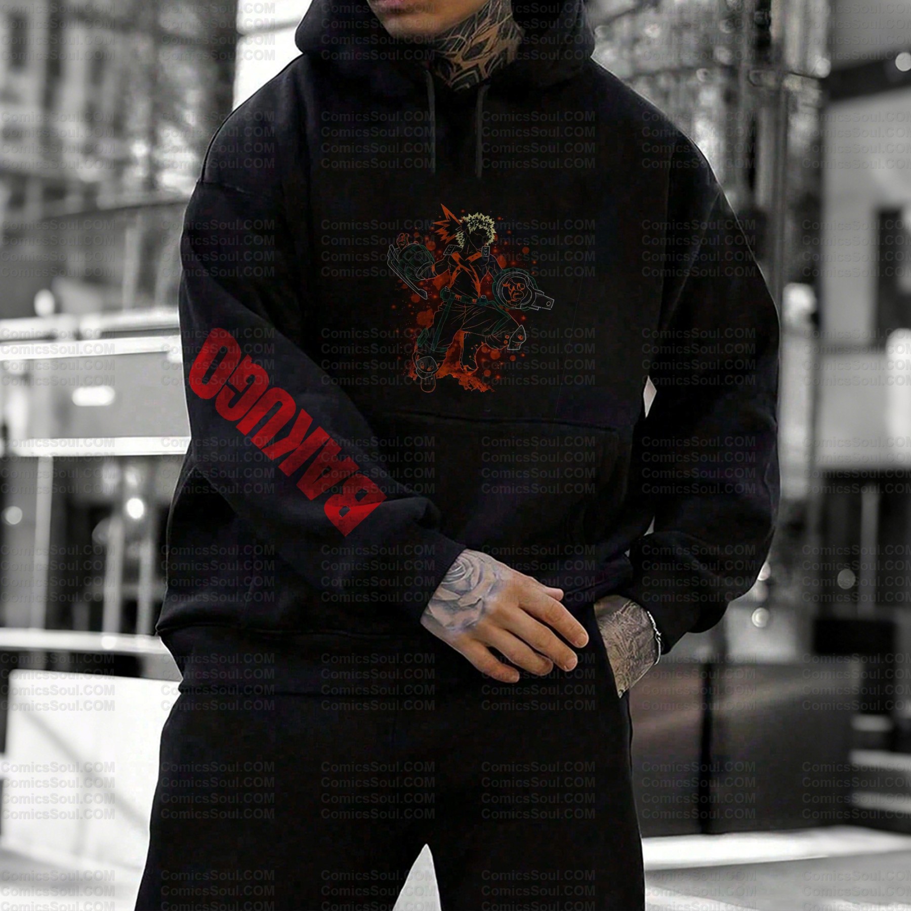 Unisex Anime Graphic Streetwear Vintage Plush Hoodie