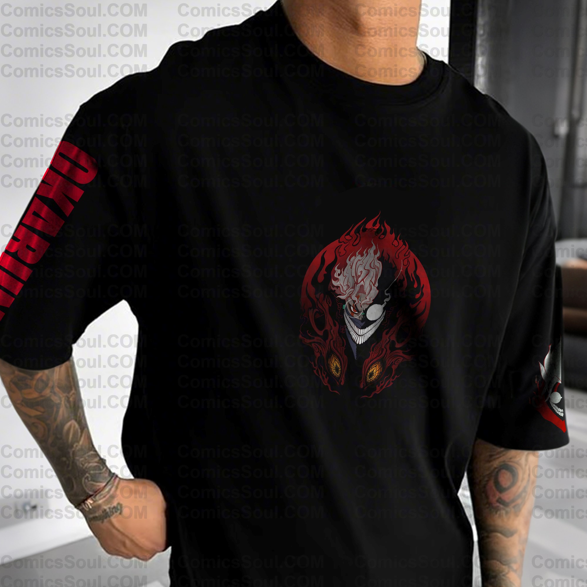 Unisex Anime Series Casual T-shirt