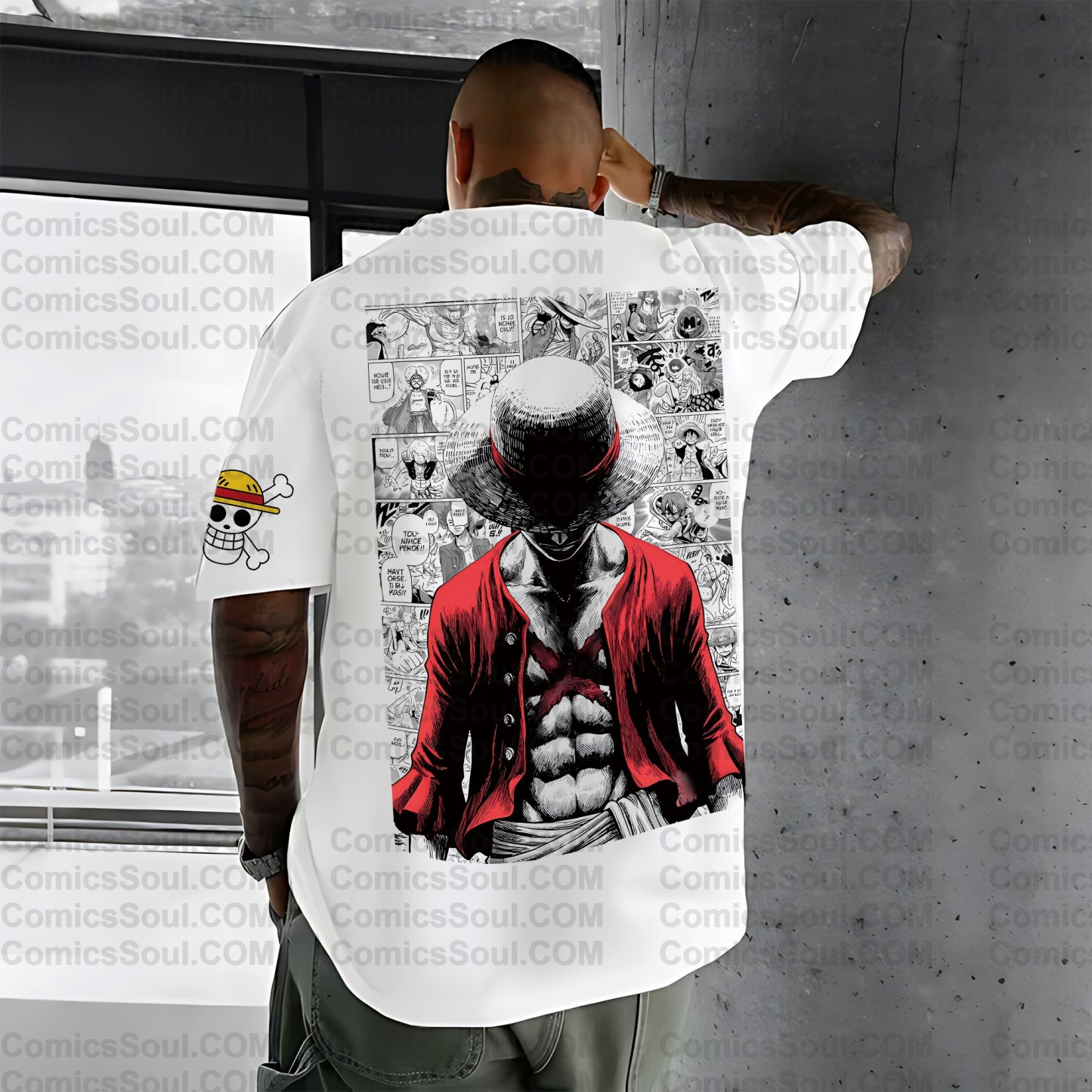 Unisex Anime Inspired Vintage T-Shirt